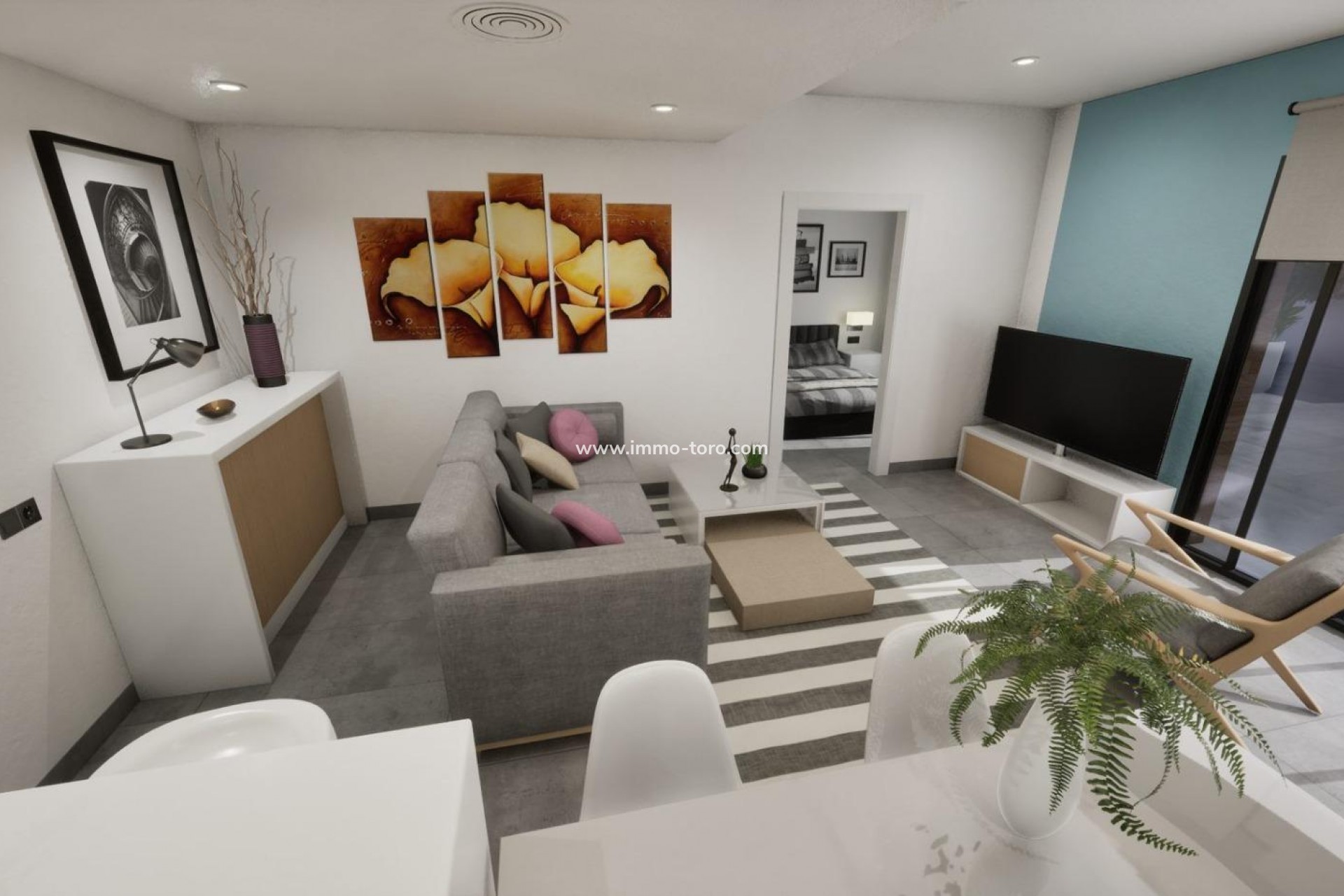 Nieuwbouw - Geschakelde woning - Torre Pacheco - pueblo