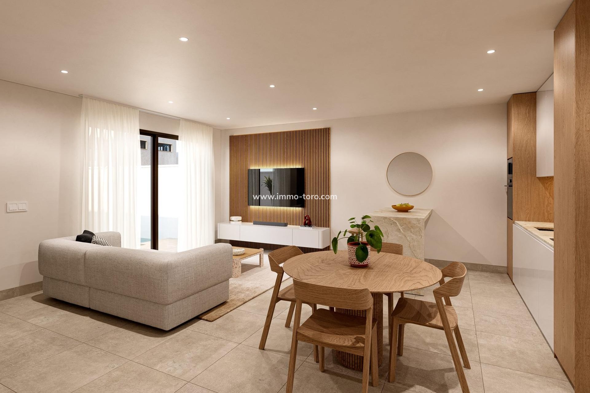 Nieuwbouw - Geschakelde woning - Torre Pacheco - pueblo