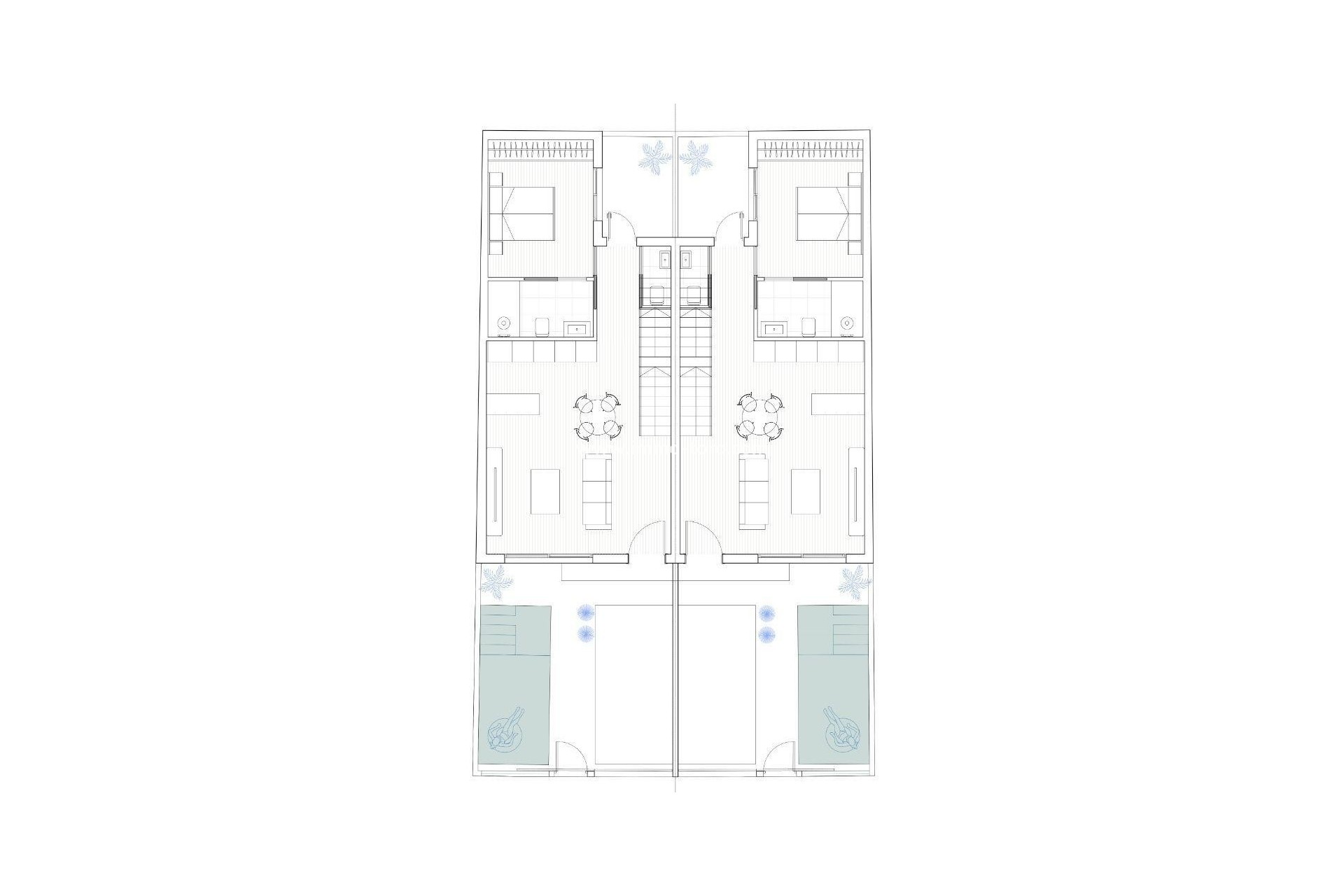 Nieuwbouw - Geschakelde woning - Torre Pacheco - pueblo