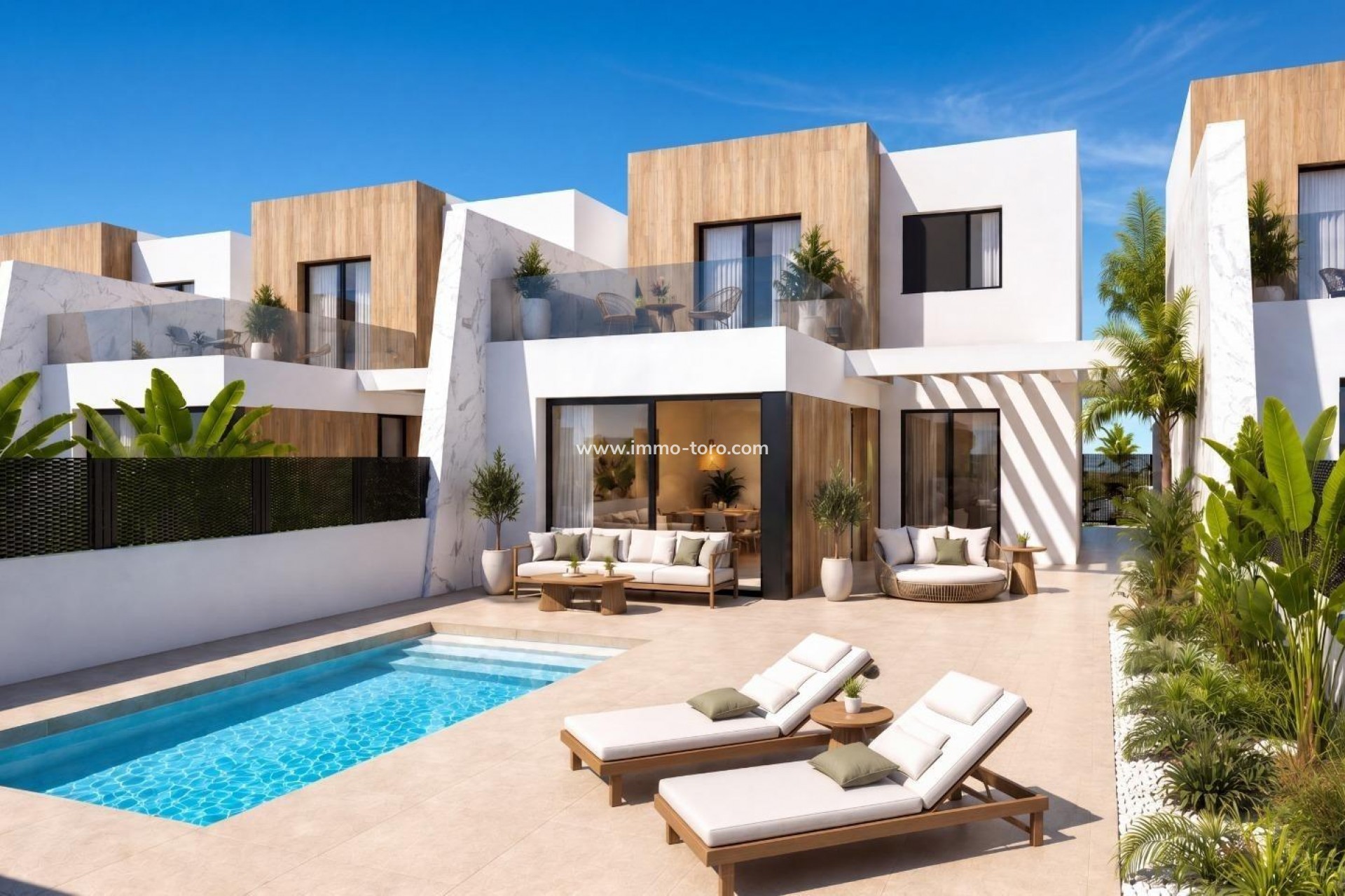 Nieuwbouw - Geschakelde woning - Torre Pacheco - Santa Rosalia Lake And Life Resort