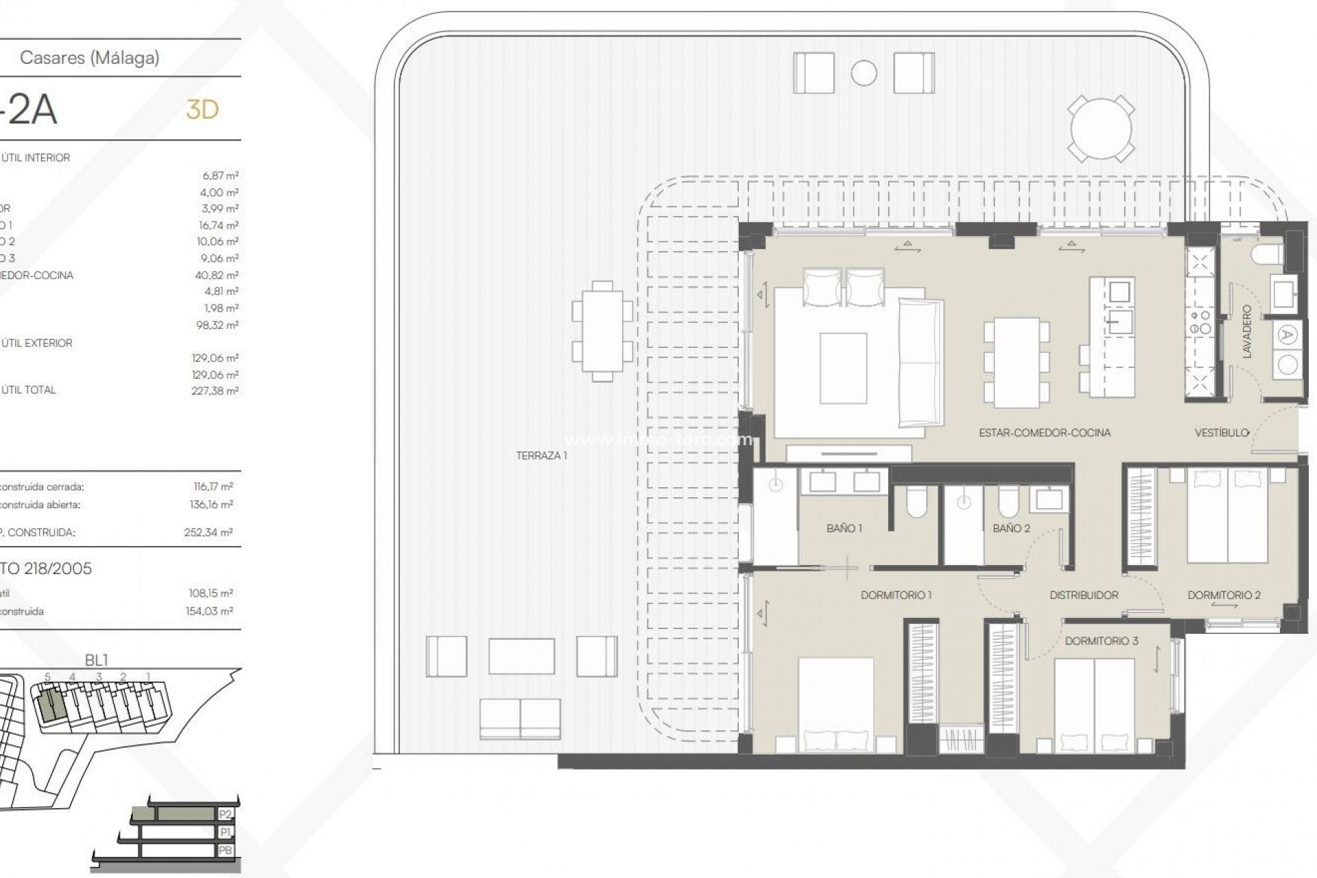 Nieuwbouw - Penthouse - Casares - Casares Golf