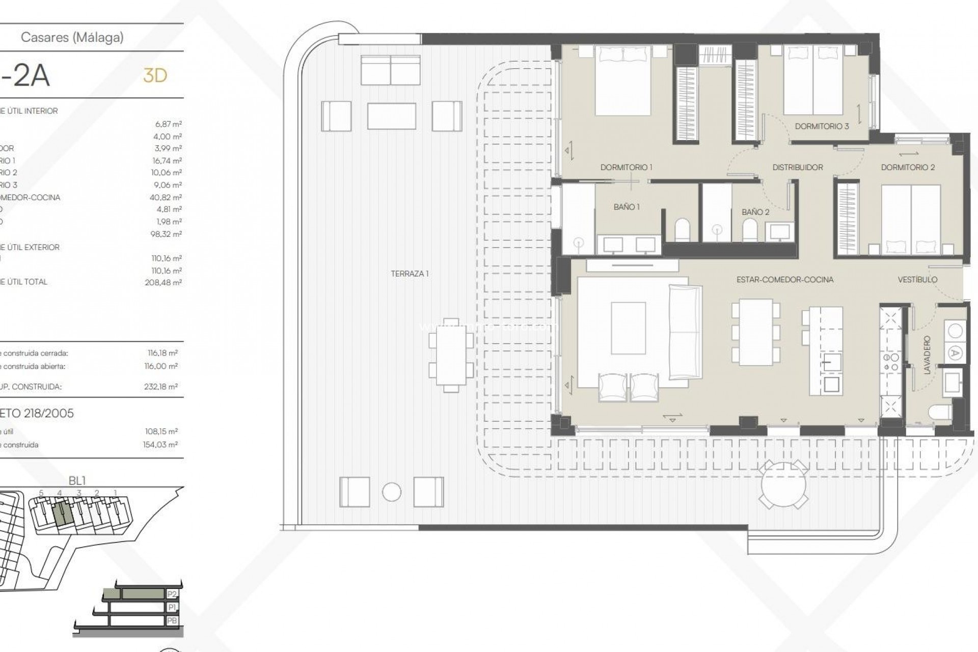 Nieuwbouw - Penthouse - Casares - Casares Golf