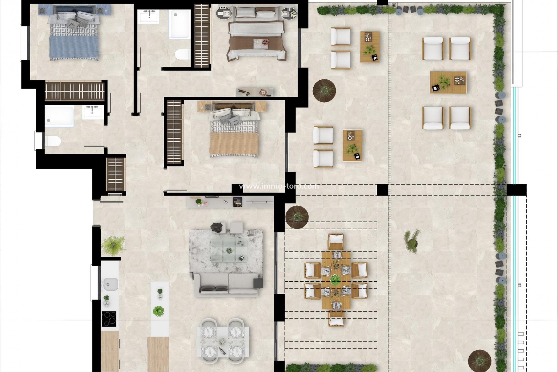 Nieuwbouw - Penthouse - Casares - Casares Playa