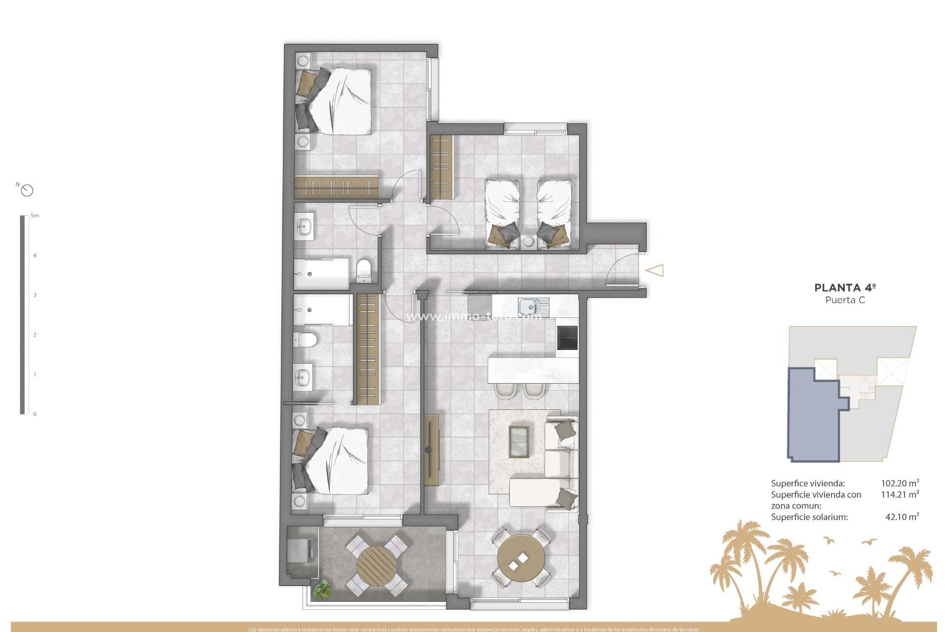 Nieuwbouw - Penthouse - Guardamar - Pueblo