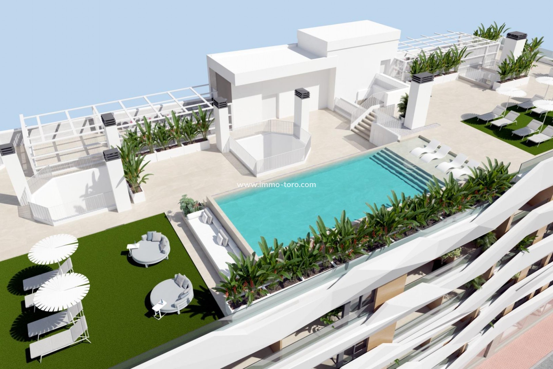 Nieuwbouw - Penthouse - Guardamar - Pueblo