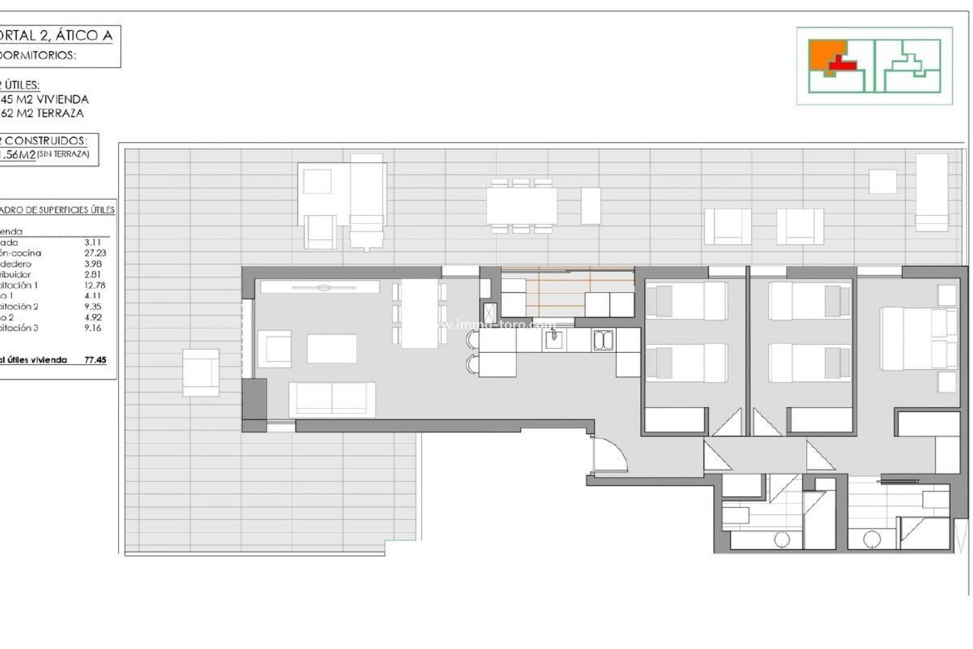 Nieuwbouw - Penthouse - Jávea Xàbia - Pueblo