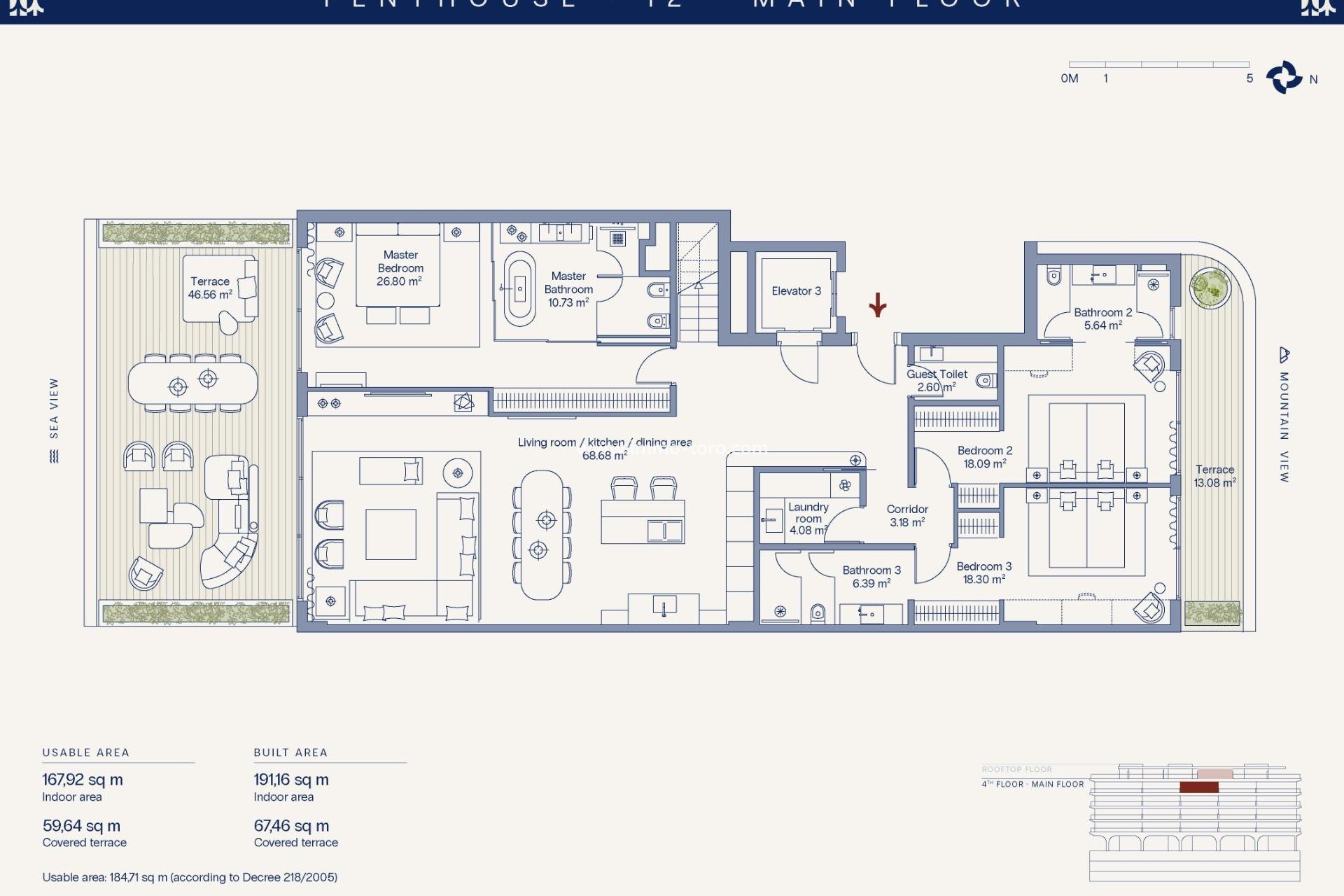 Nieuwbouw - Penthouse - Málaga - Playa de La Cala