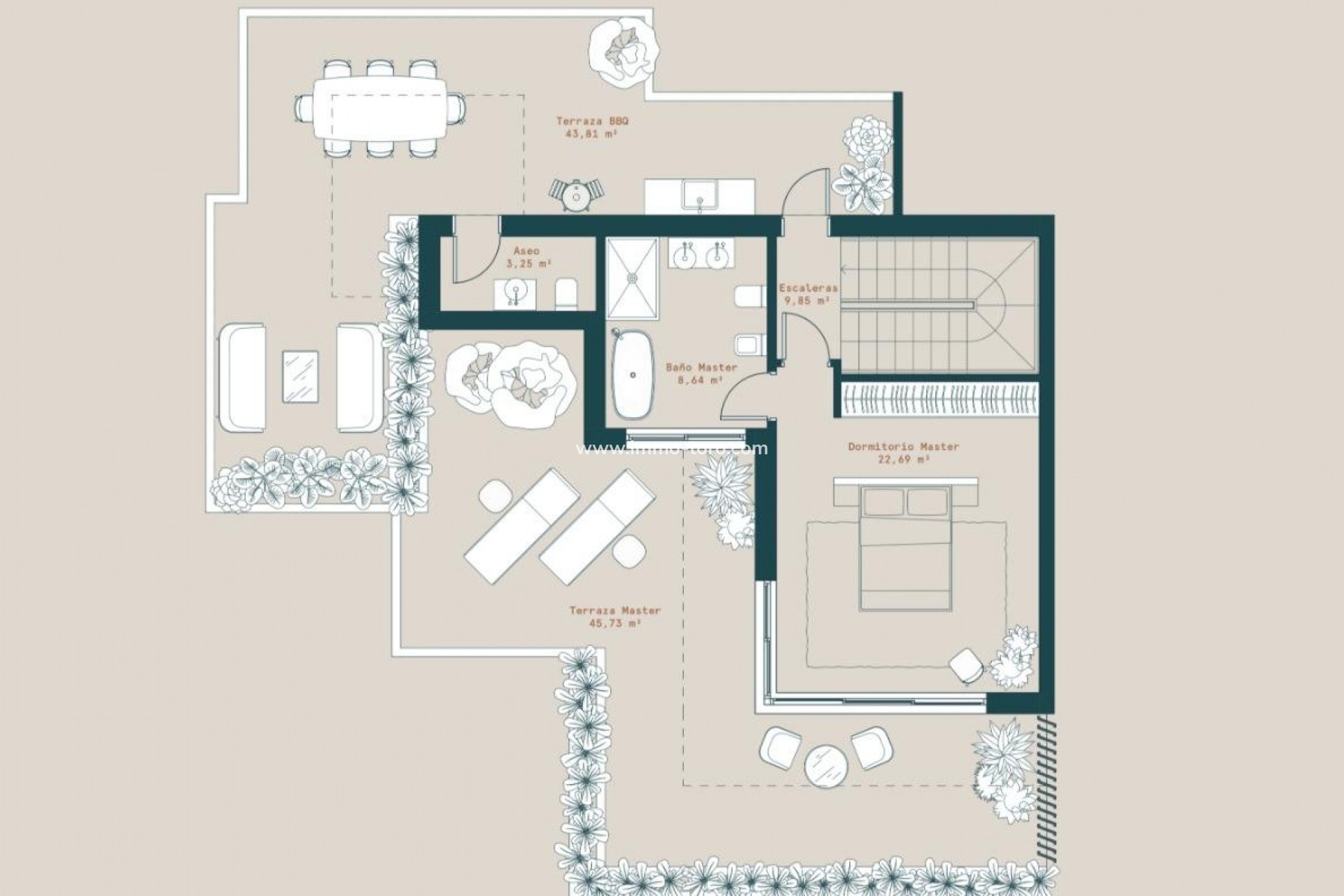 Nieuwbouw - Penthouse - Mijas - La Capellania