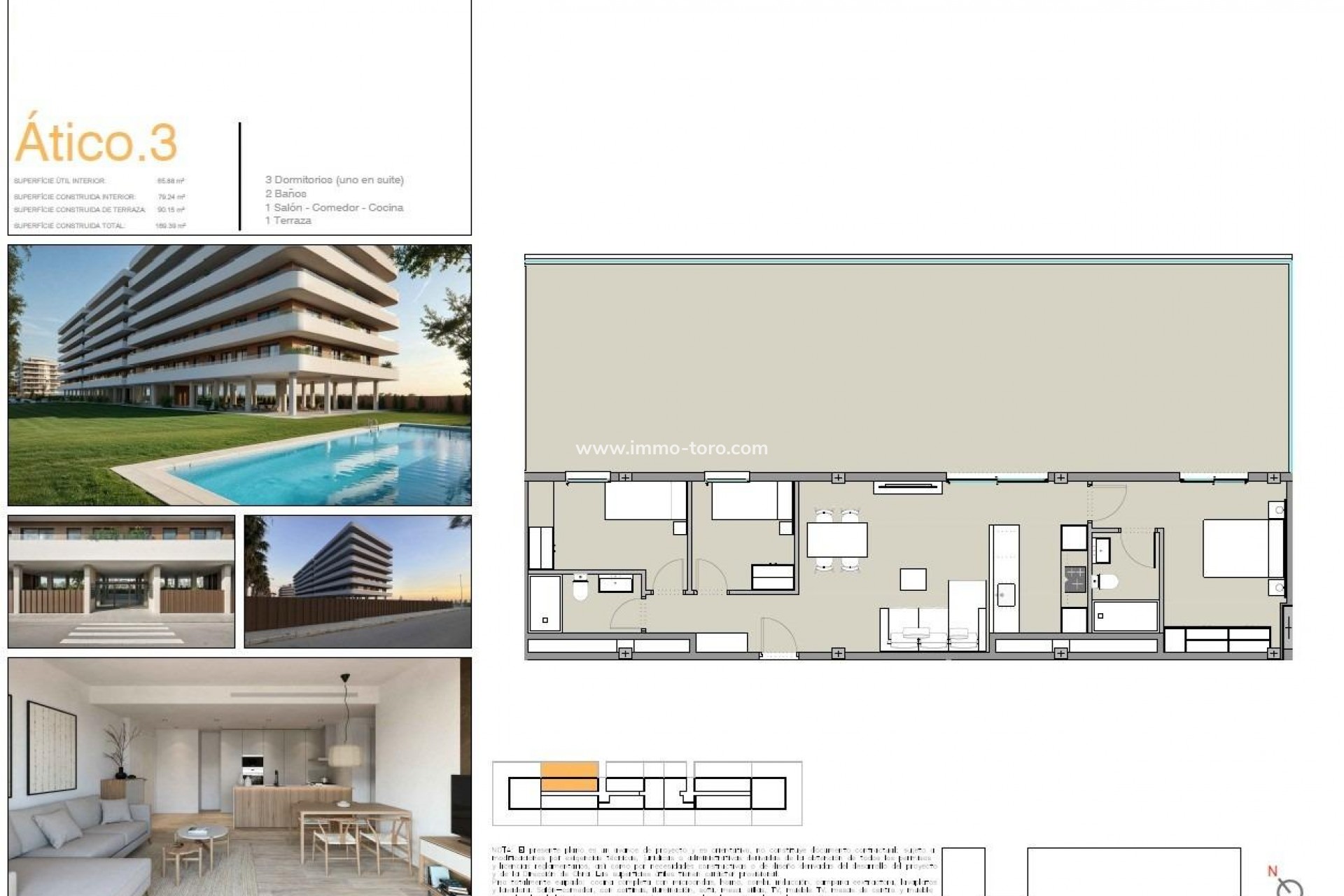 Nieuwbouw - Penthouse - Moncofa - Playa de Moncofa