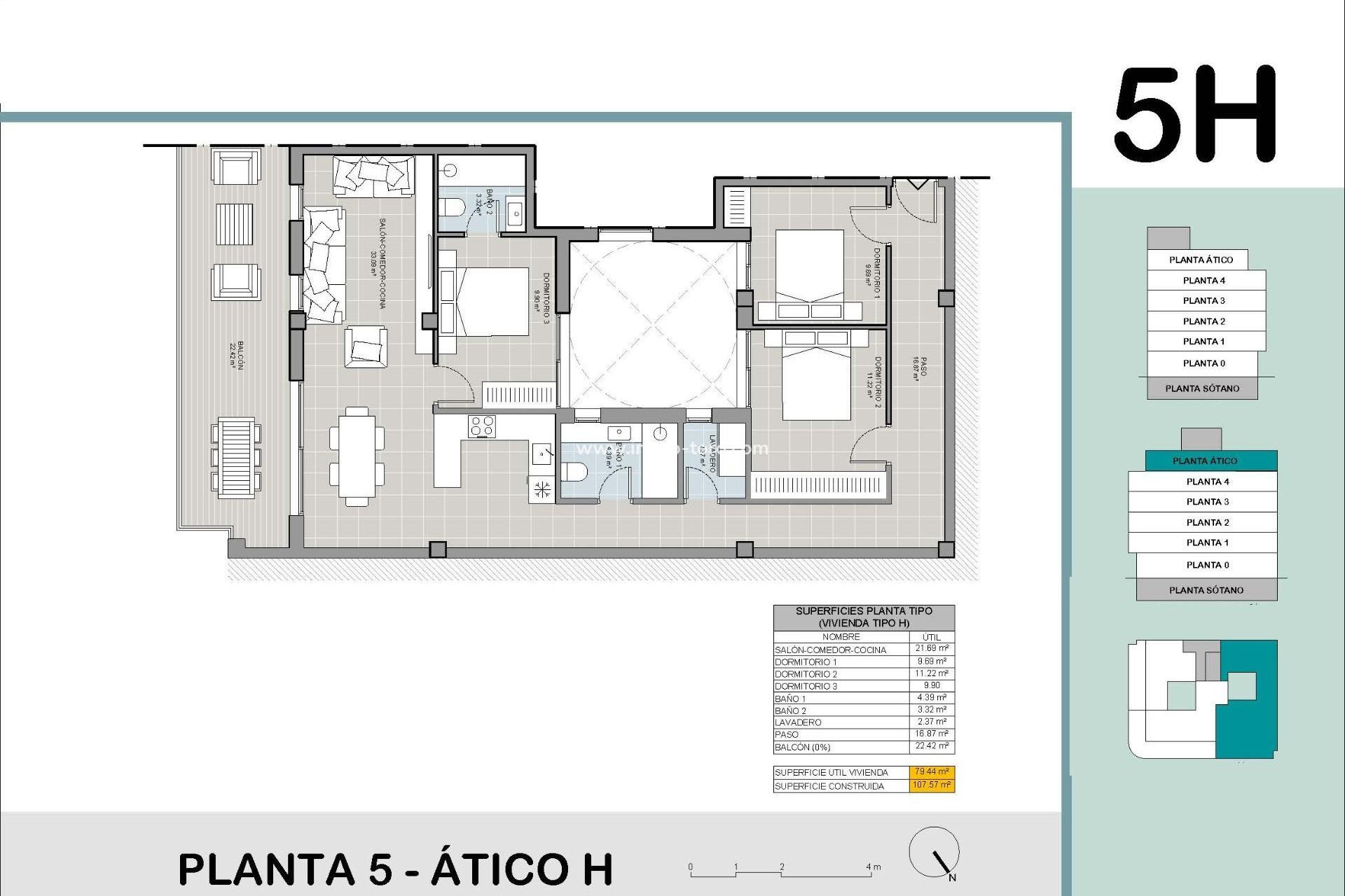 Nieuwbouw - Penthouse - Torrevieja - El acequión