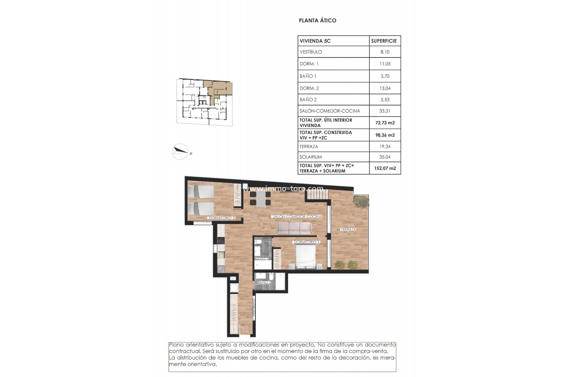 Nieuwbouw - Penthouse - Torrevieja - Parque de las Naciones