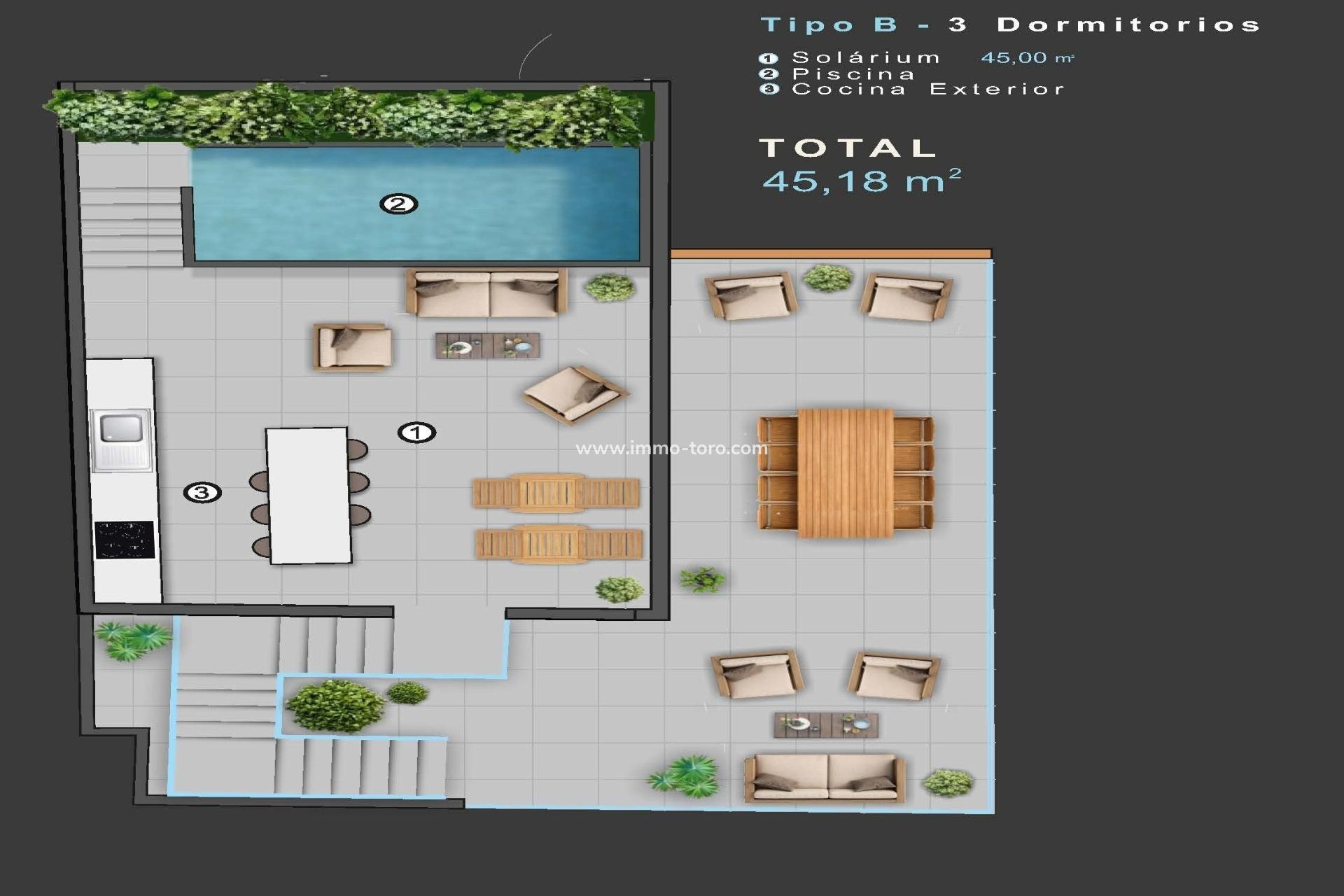 Nieuwbouw - Penthouse - Torrevieja