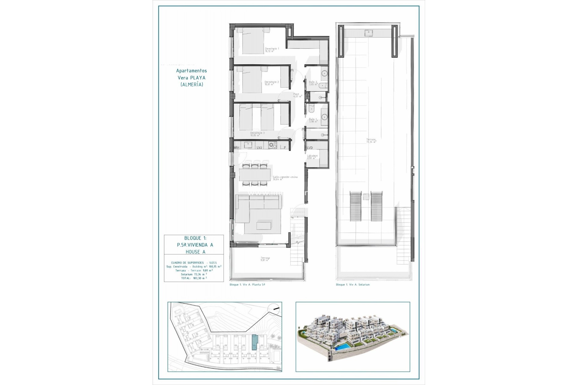 Nieuwbouw - Penthouse - Vera - Pueblo Salinas