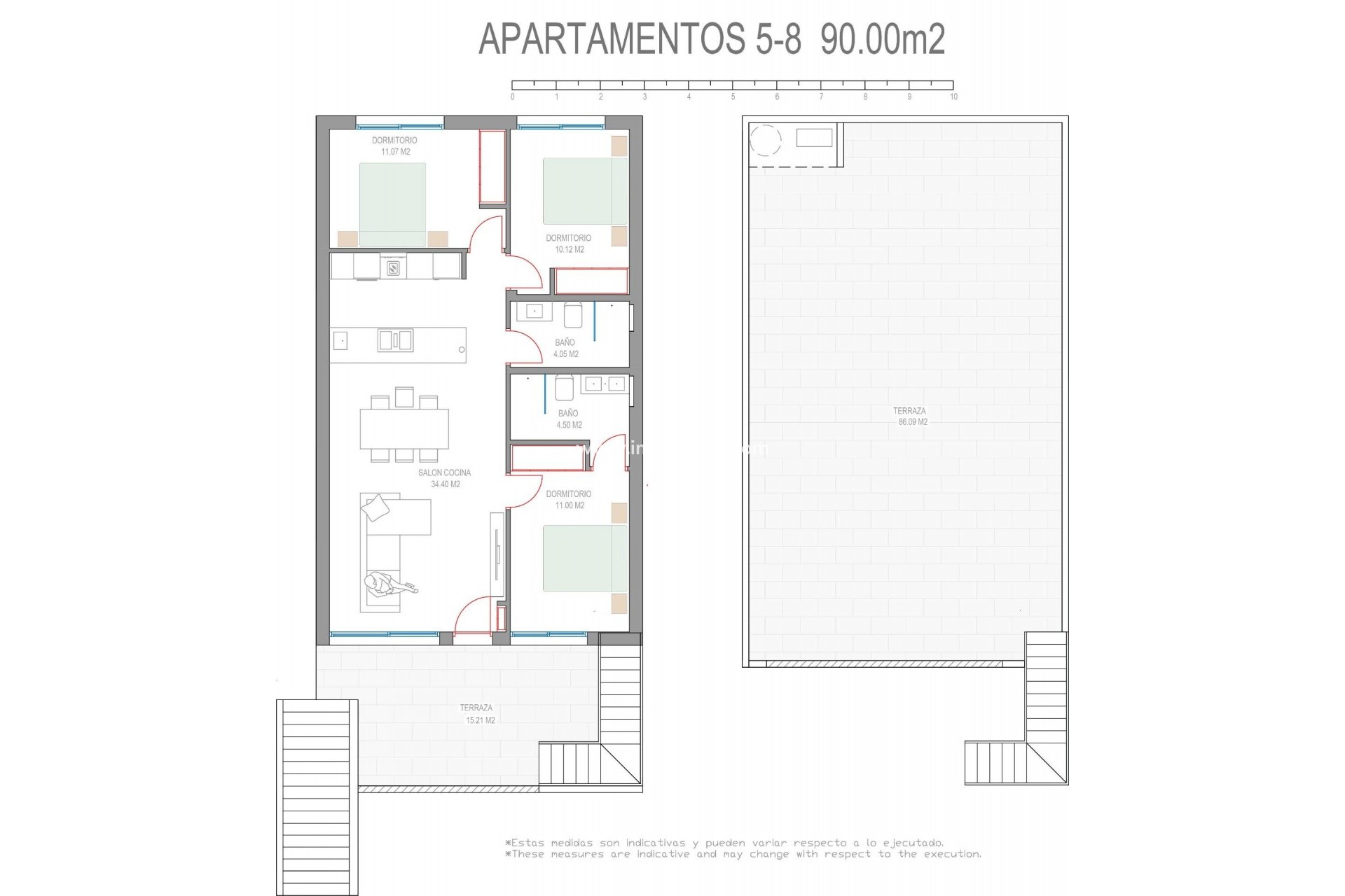 Nieuwbouw -  - Pilar de la Horadada - Parque del Mediterraneo