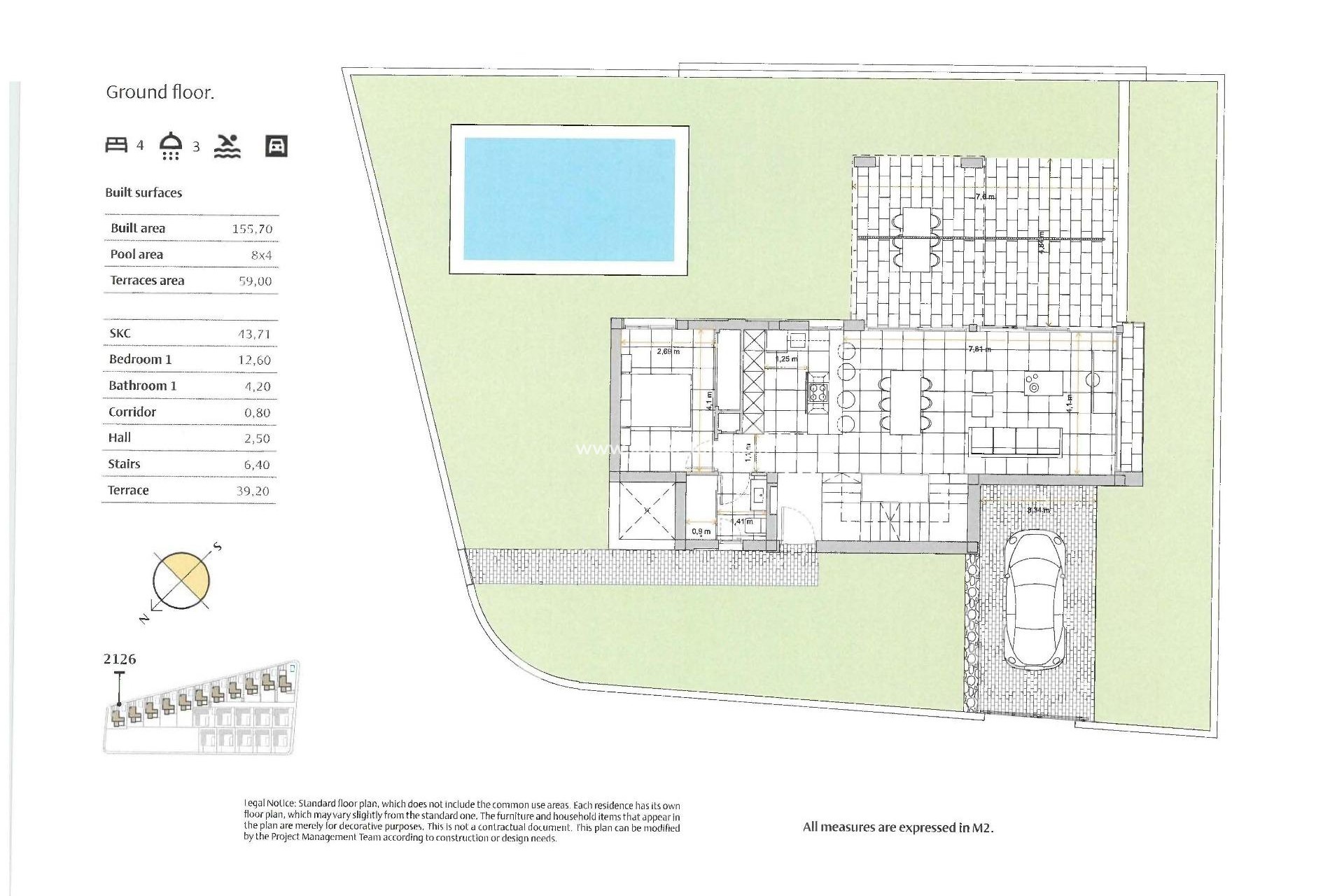 Nieuwbouw - Villa - Algorfa - La Finca Golf