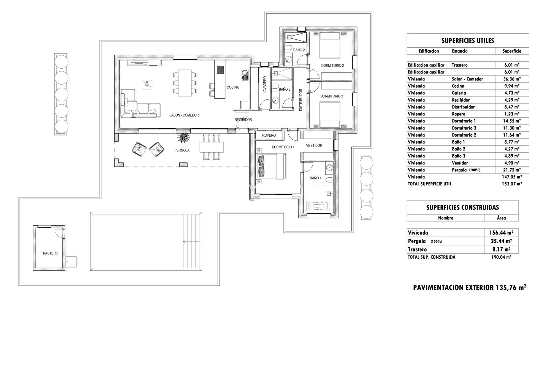 Nieuwbouw - Villa - Aspe - Poligono 19