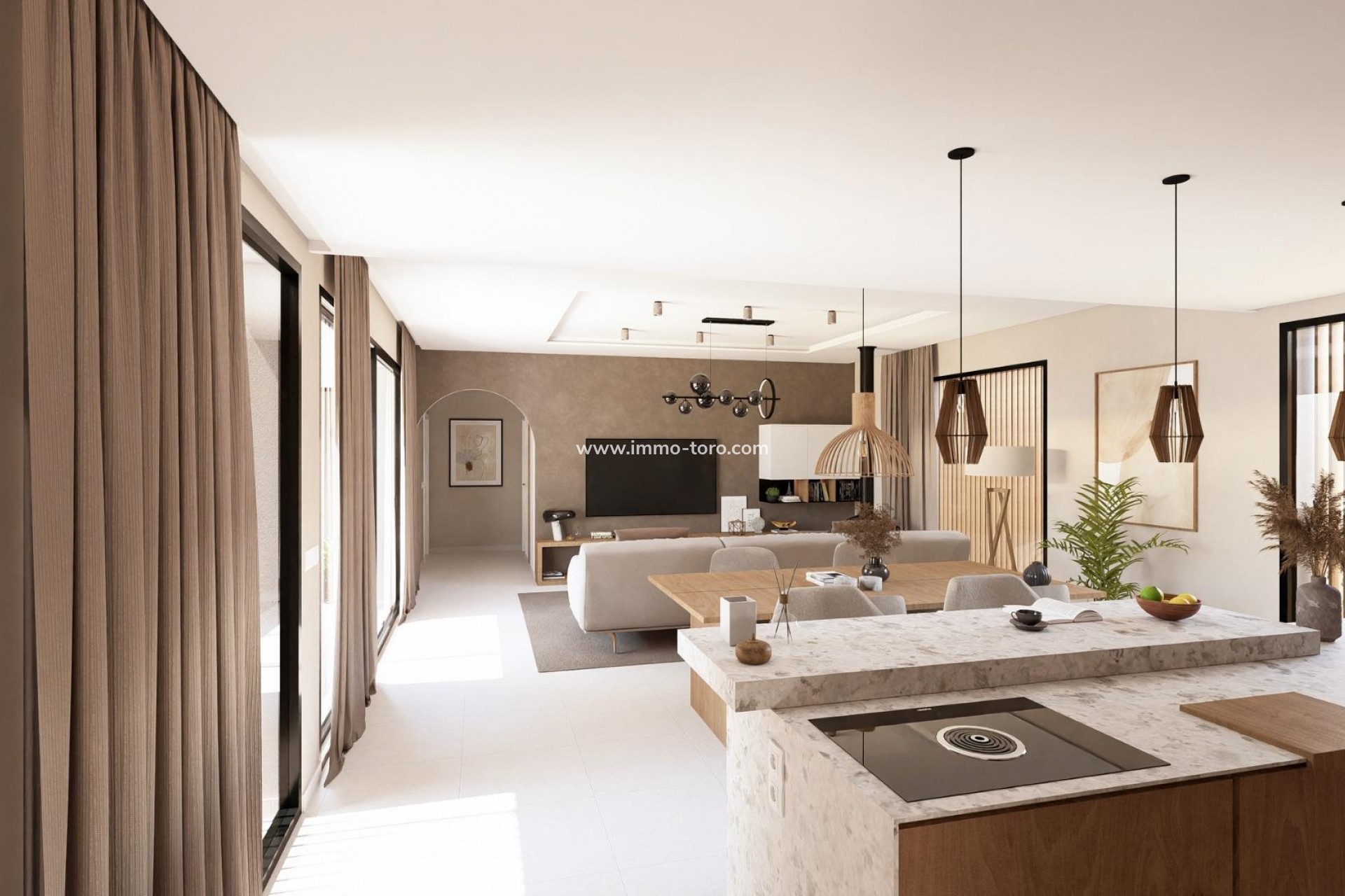 Nieuwbouw - Villa - BAÑOS Y MENDIGO - Altaona golf and country village