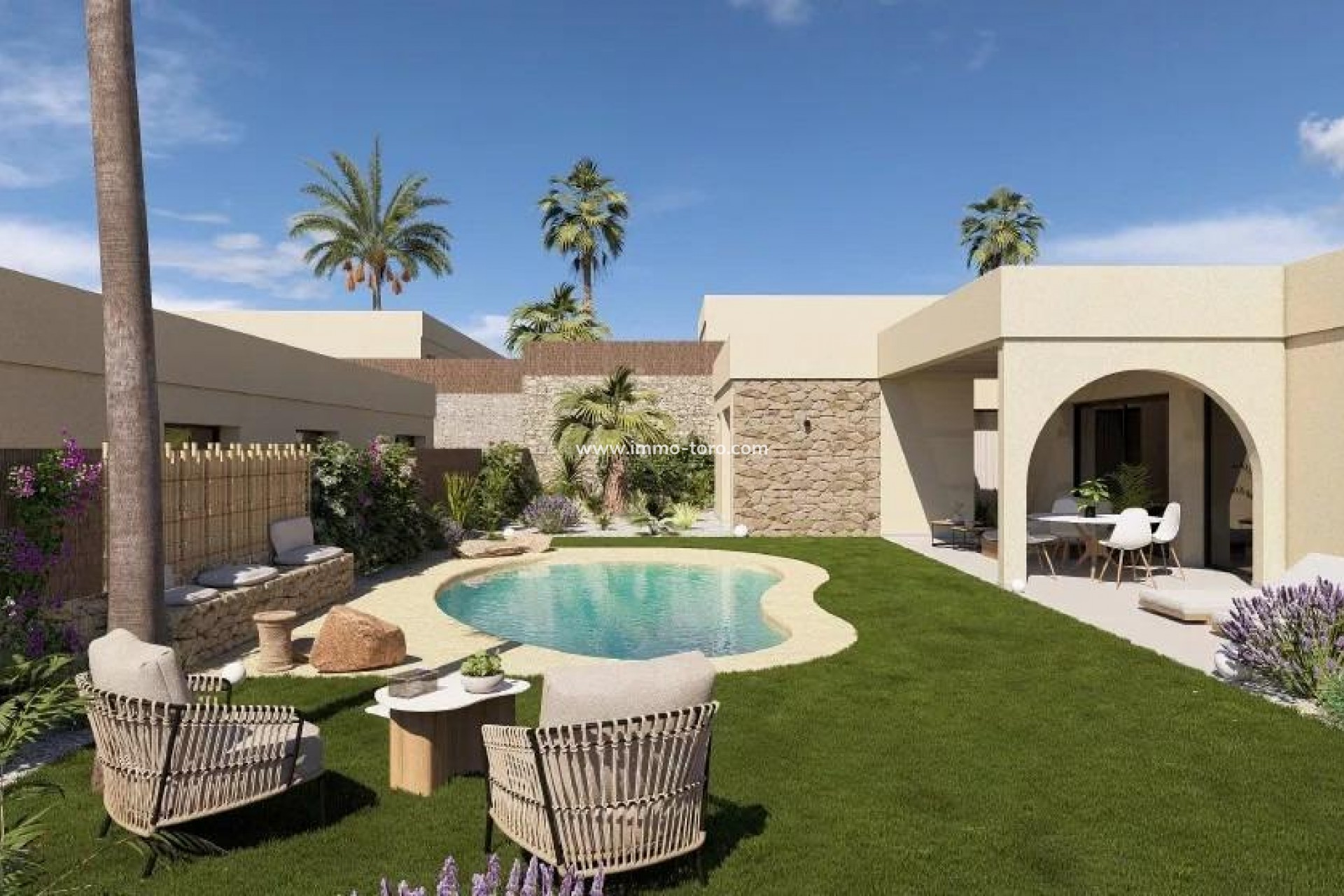 Nieuwbouw - Villa - BAÑOS Y MENDIGO - Altaona Golf
