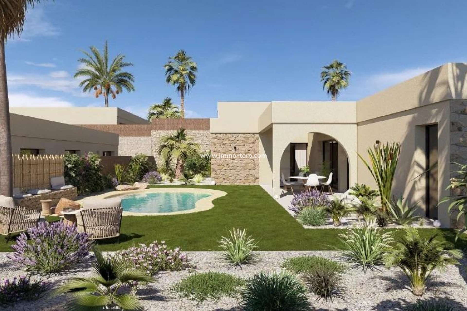 Nieuwbouw - Villa - BAÑOS Y MENDIGO - Altaona Golf