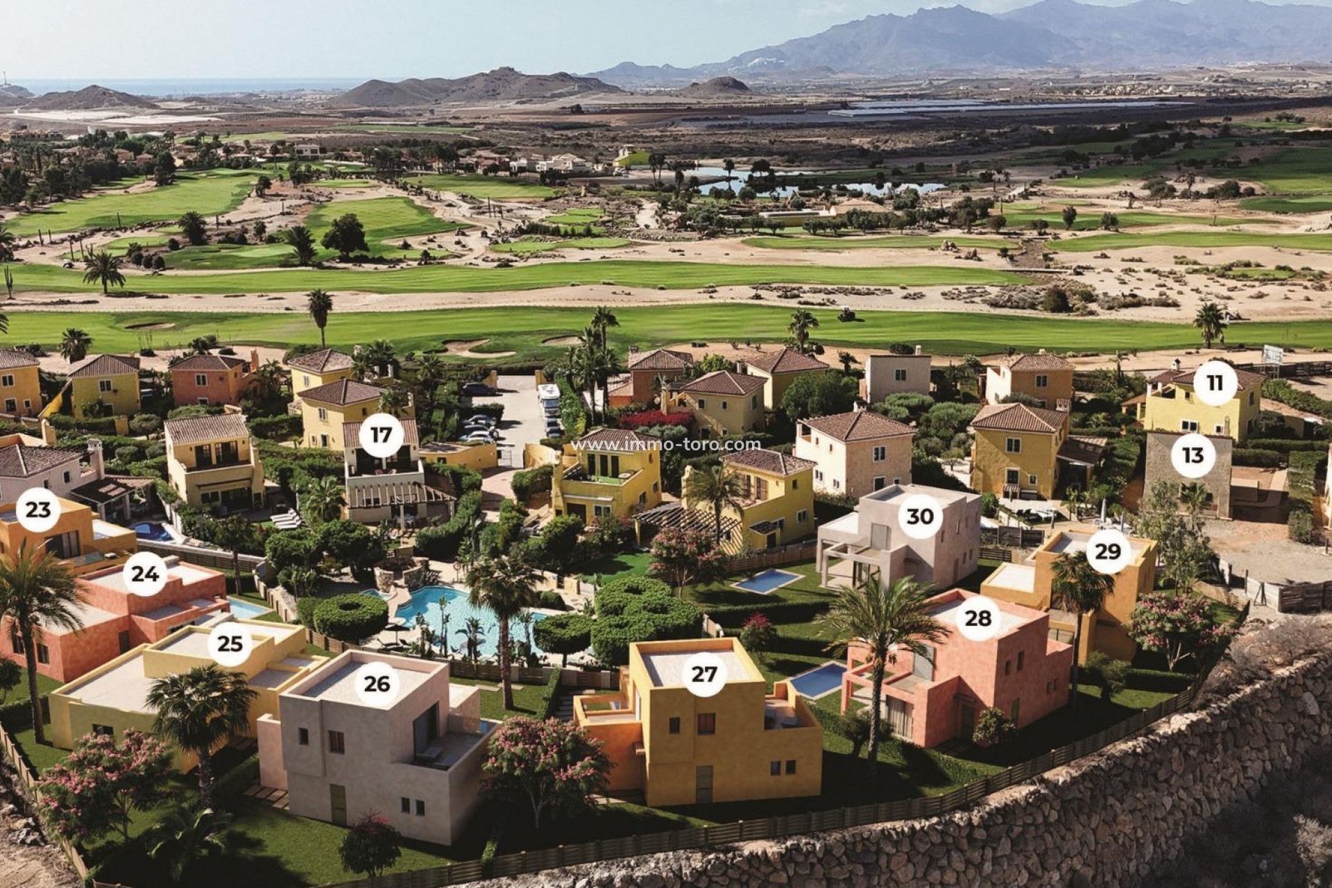 Nieuwbouw - Villa - Cuevas Del Almanzora - Desert Springs Golf Club