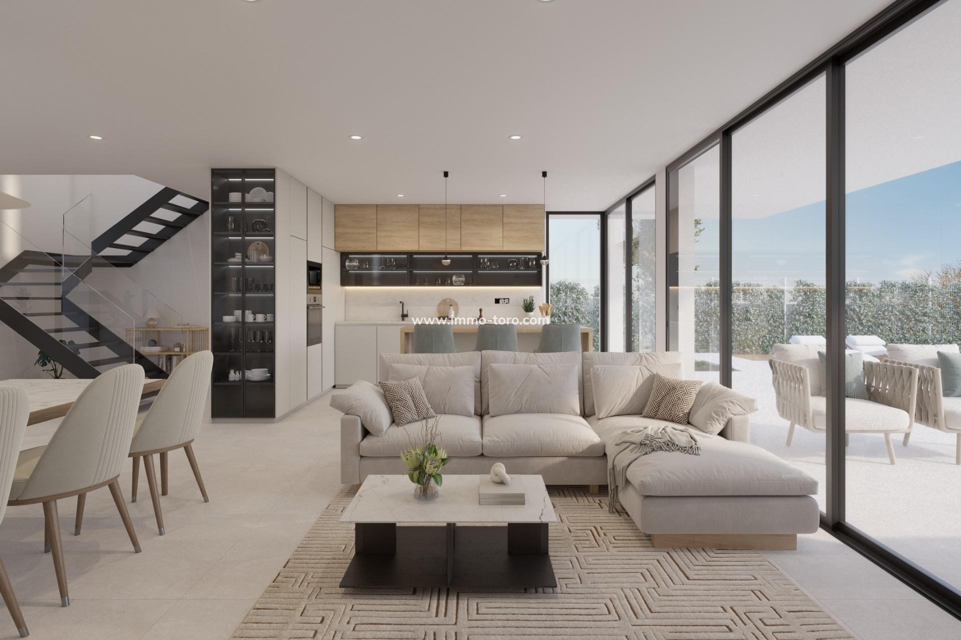 Nieuwbouw - Villa - Fuente Álamo - Hacienda Del Álamo Golf