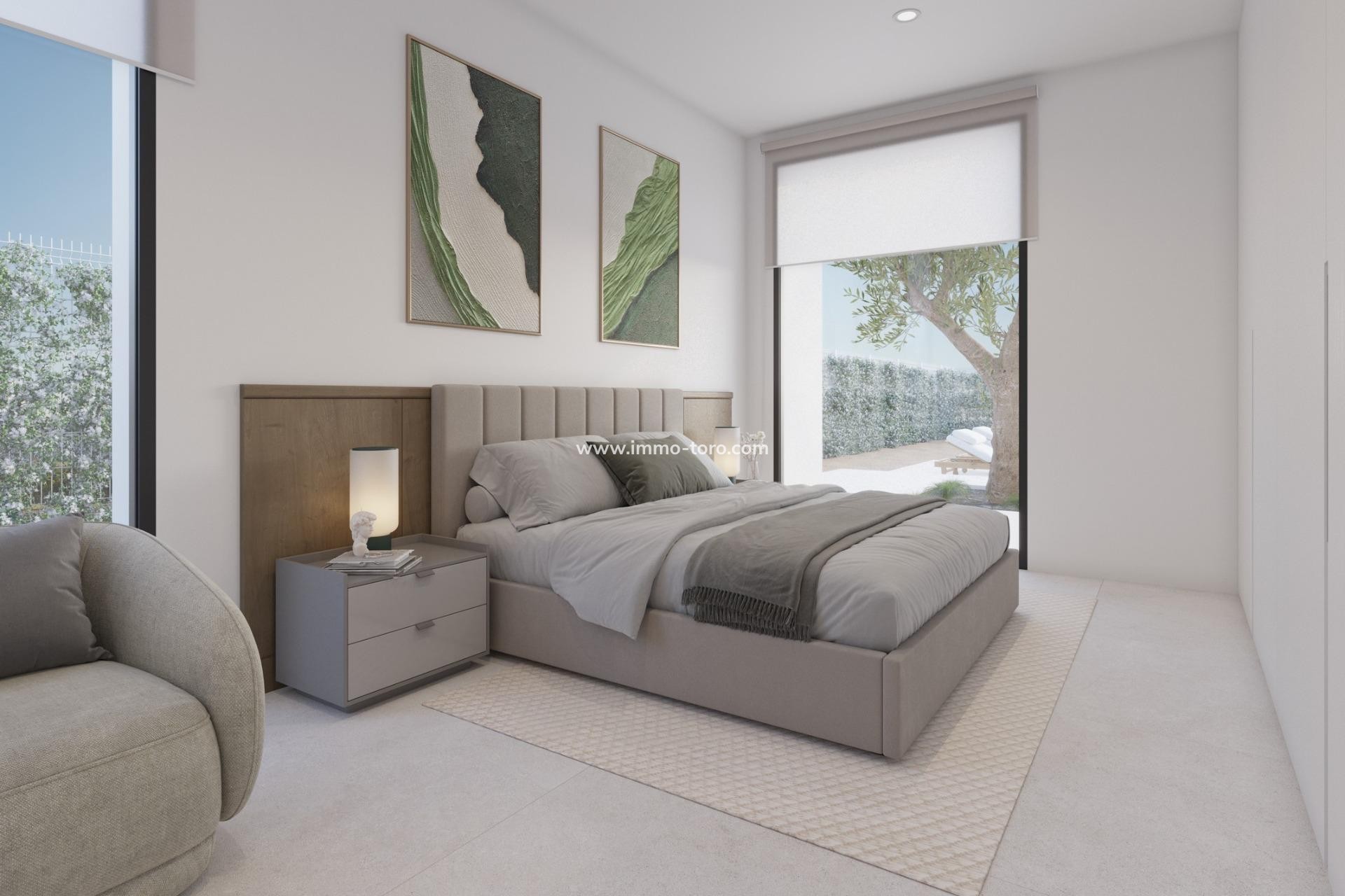 Nieuwbouw - Villa - Fuente Álamo - Hacienda Del Álamo Golf