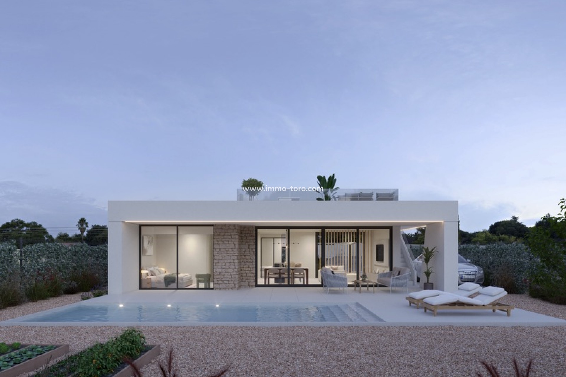 Nieuwbouw - Villa - Fuente Álamo - Hacienda Del Álamo Golf