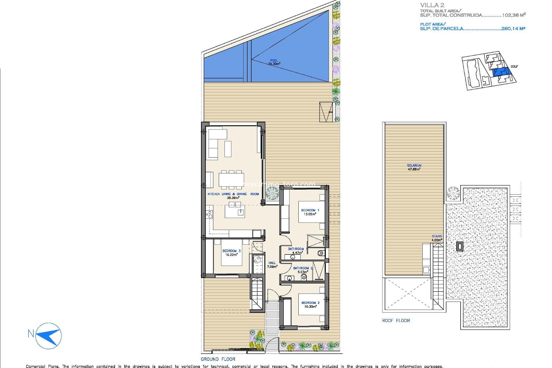 Nieuwbouw - Villa - Los Alcázares - Serena Golf