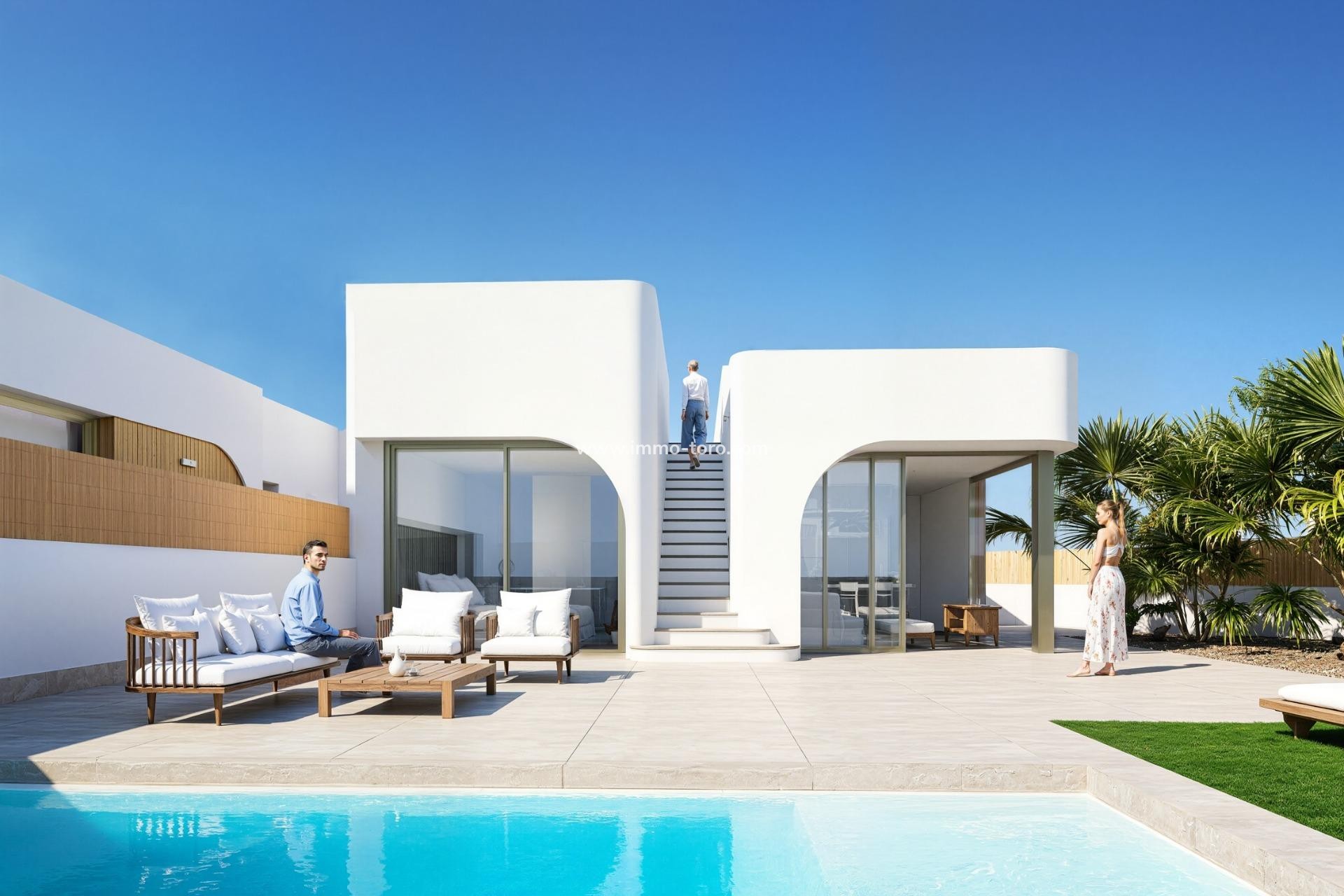 Nieuwbouw - Villa - Los Alcázares - Serena Golf