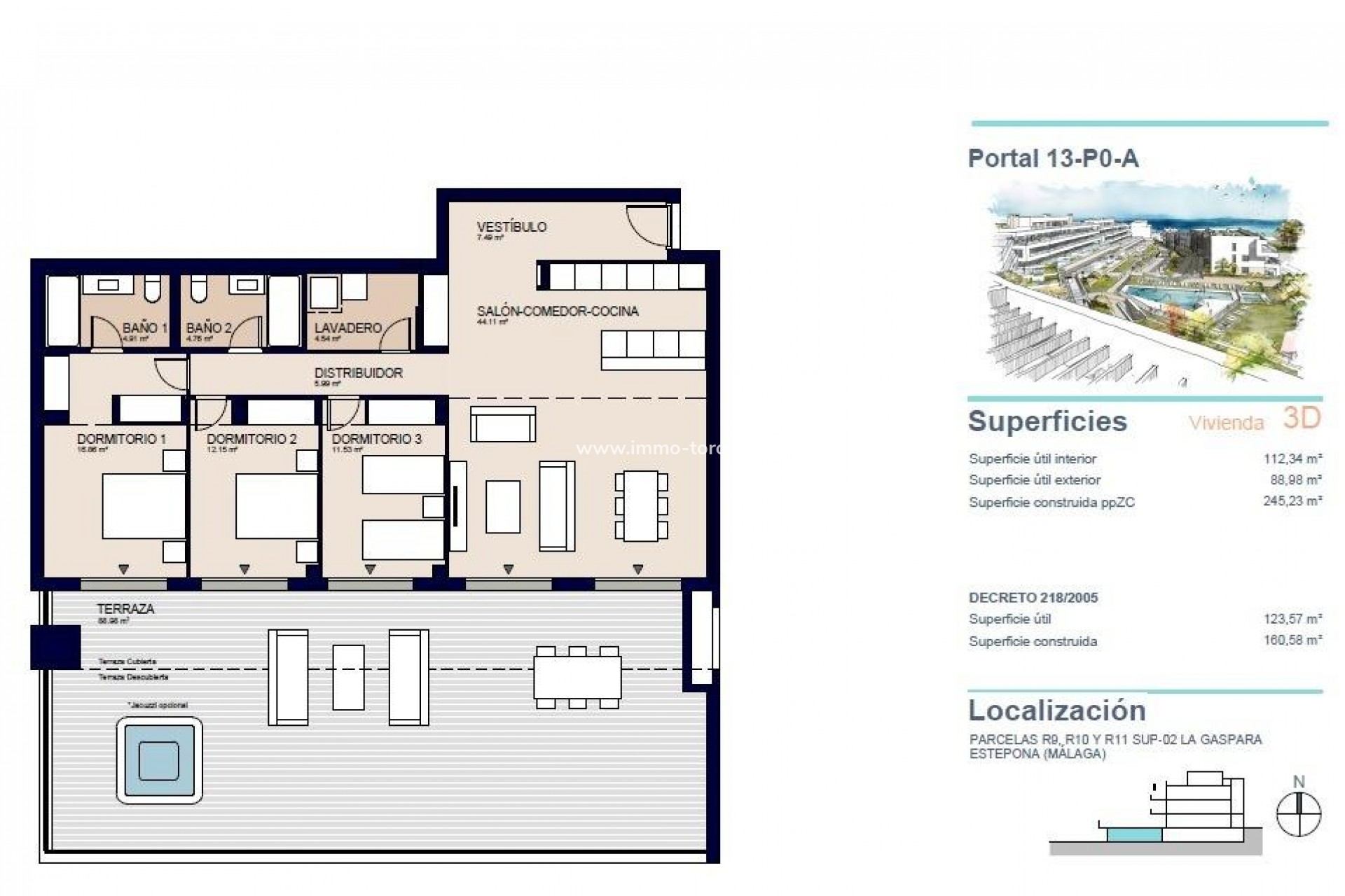 Nouvelle construction - Appartement - Estepona - Urb. La Gaspara