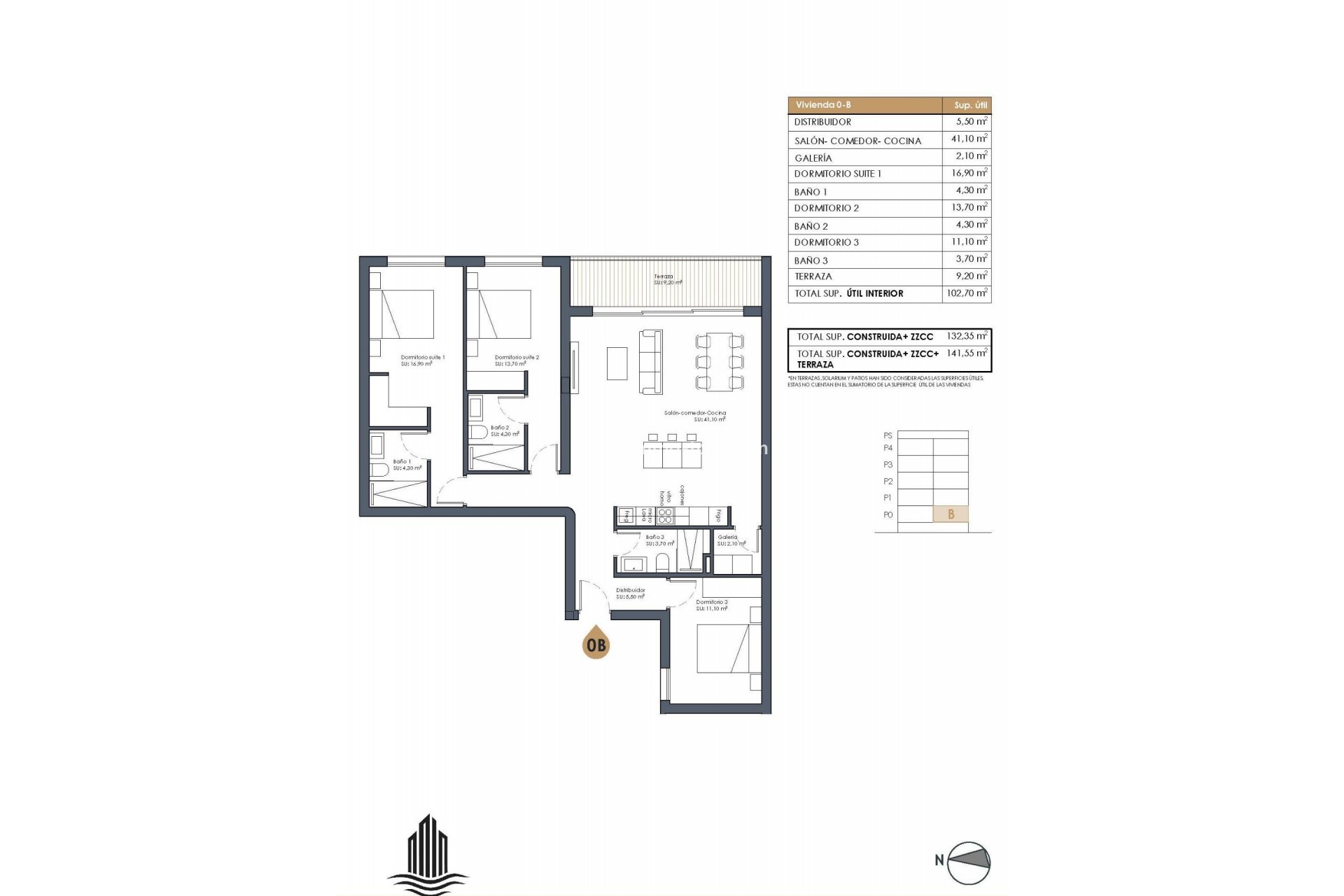 Nouvelle construction - Appartement - Guardamar del Segura - Pueblo