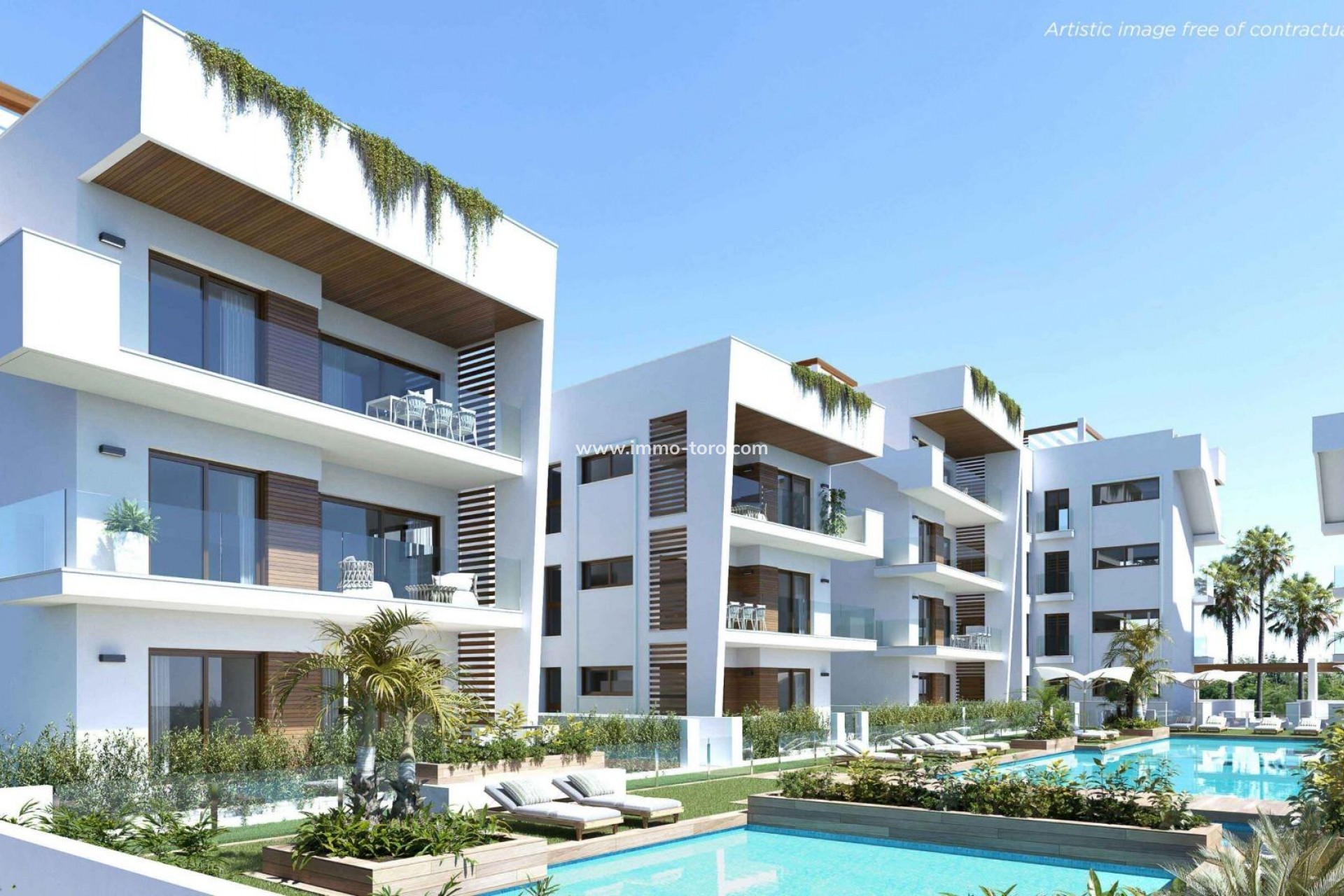 Nouvelle construction - Appartement - Los Alcázares - Parque Diana