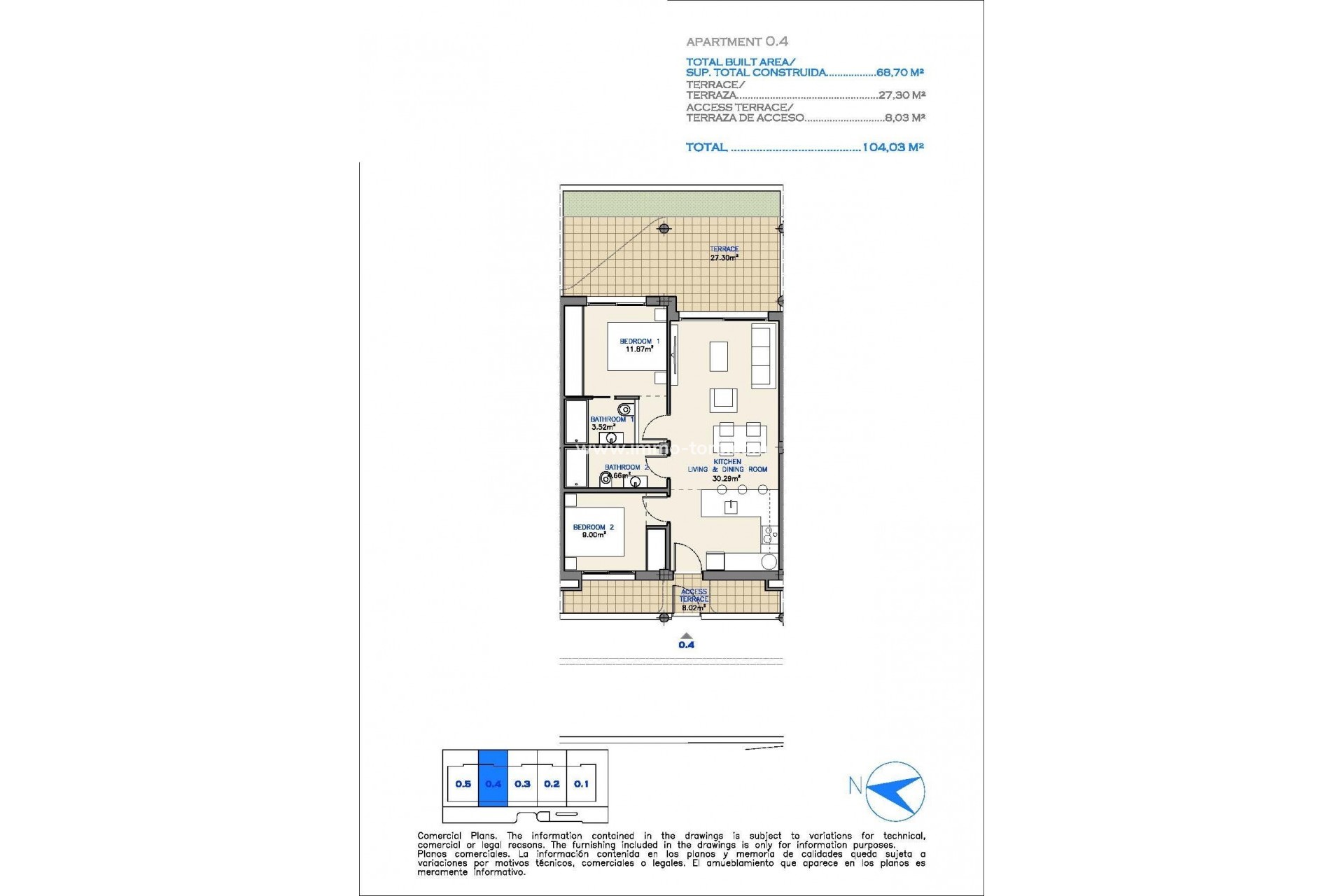 Nouvelle construction - Appartement - Los Alcázares - Serena Golf