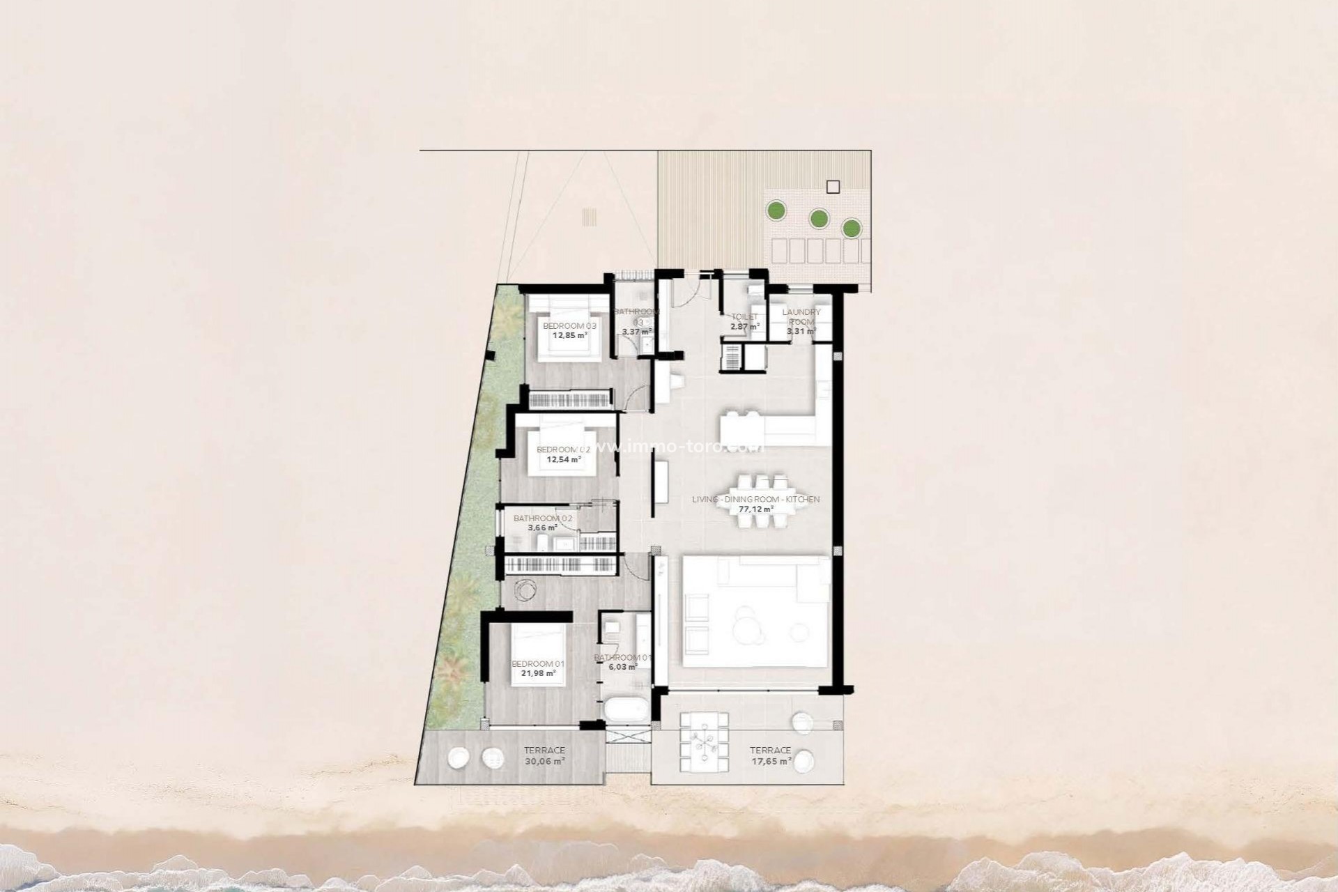Nouvelle construction - Appartement - Málaga - Playa del Cristo