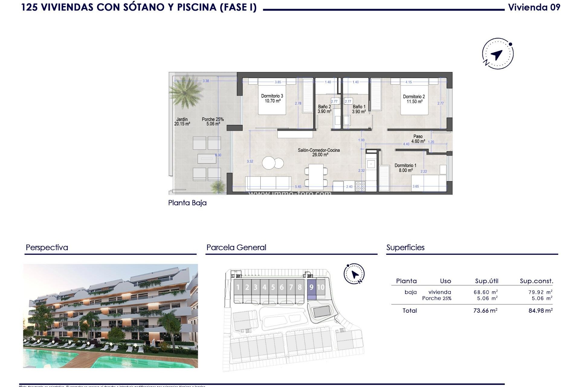 Nouvelle construction - Appartement - San Javier - Santiago de la Ribera