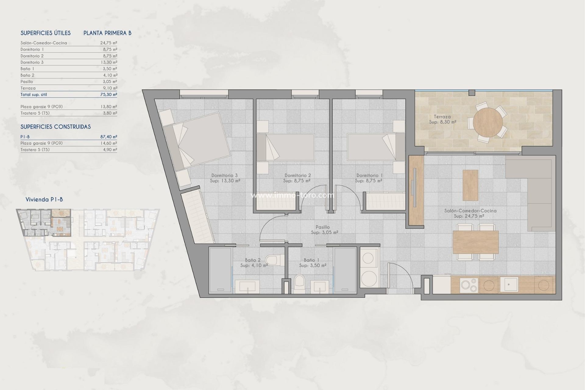 Nouvelle construction - Appartement - San Pedro del Pinatar - Lo Pagan