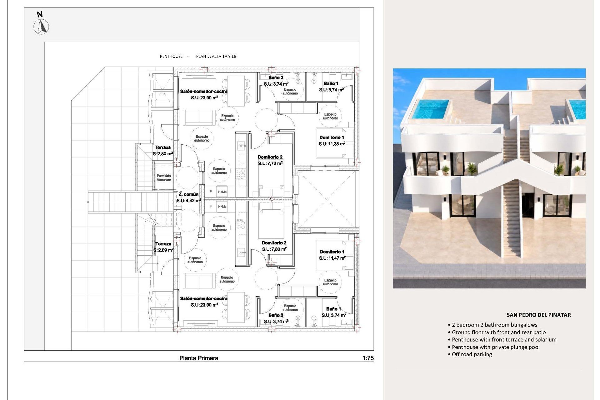 Nouvelle construction - Appartement - San Pedro del Pinatar - Los Peñascos
