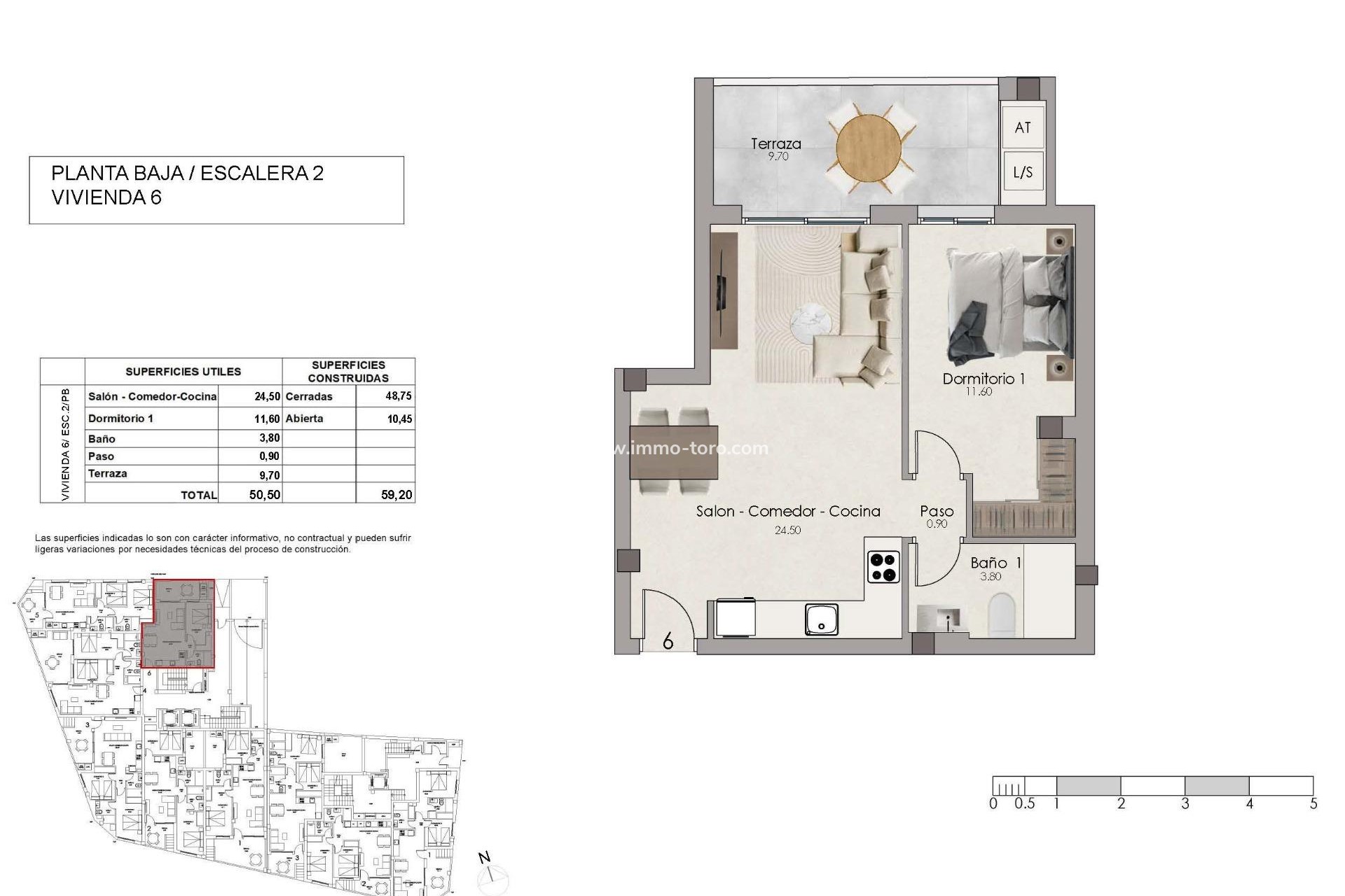 Nouvelle construction - Appartement - Santa Pola - Estacion de autobuses