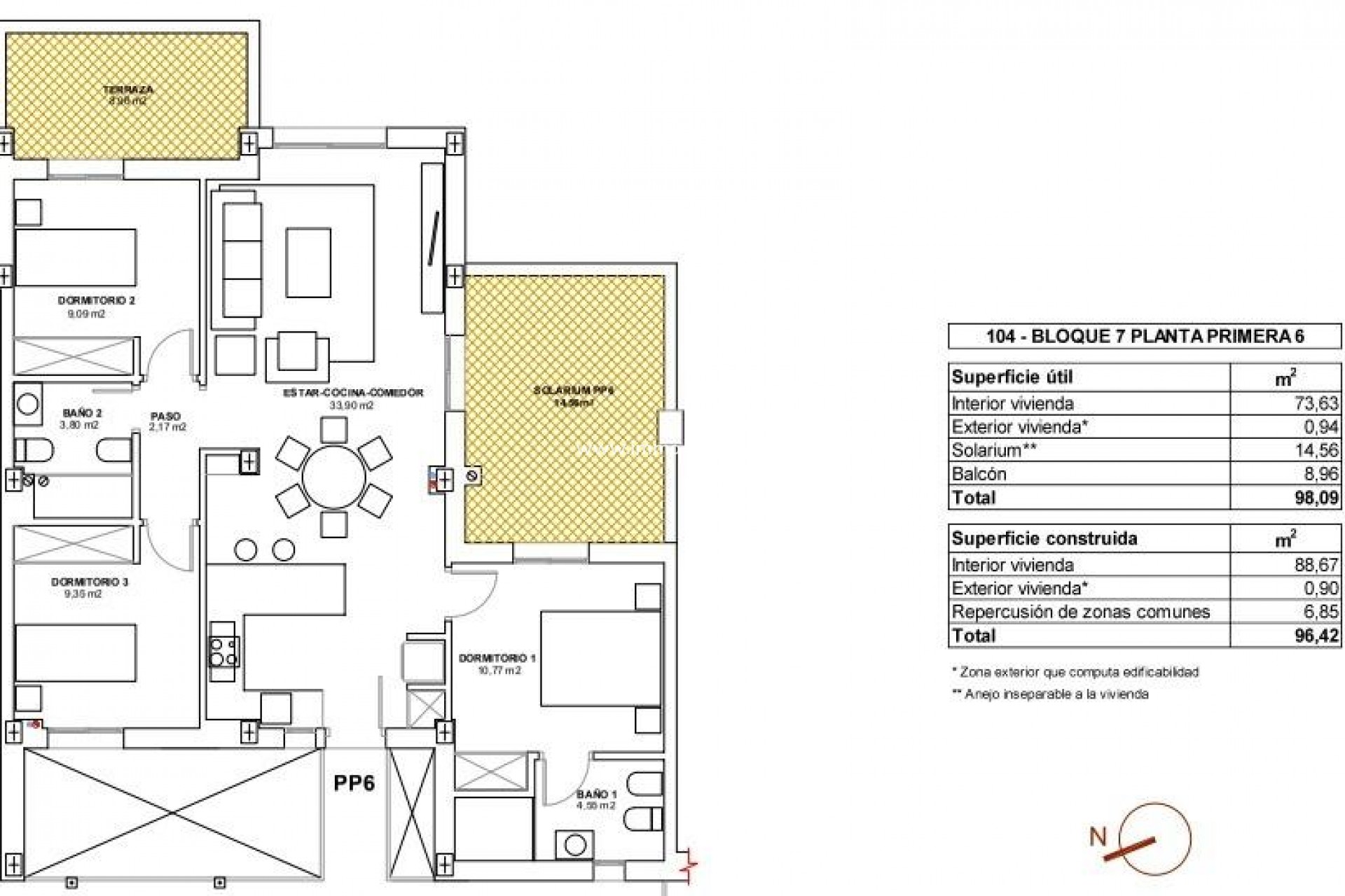 Nouvelle construction - Appartement - Vera - El Playazo