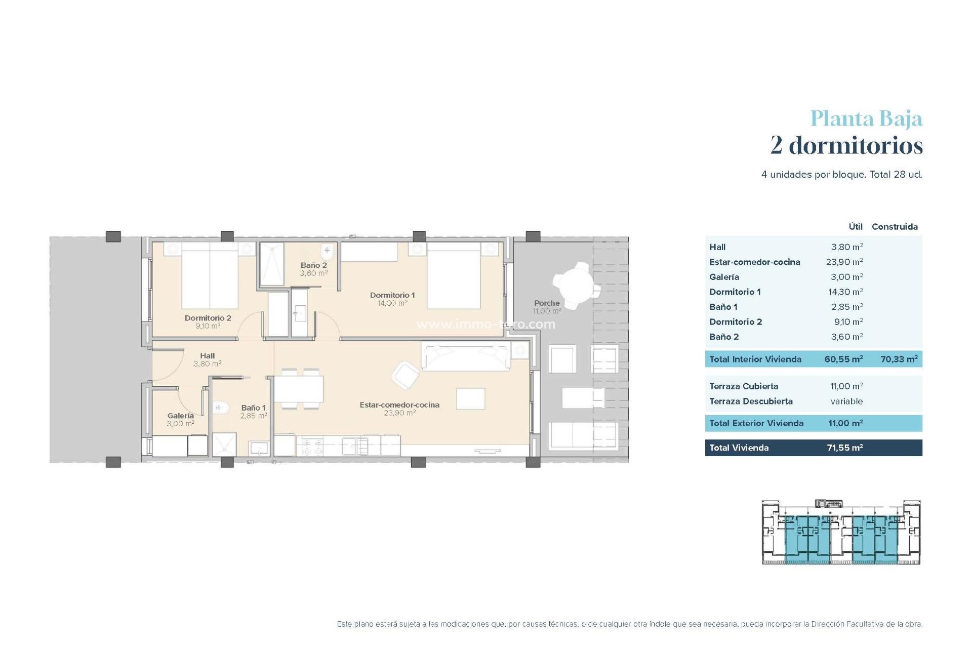 Nouvelle construction - Appartement - Vera - Vera playa