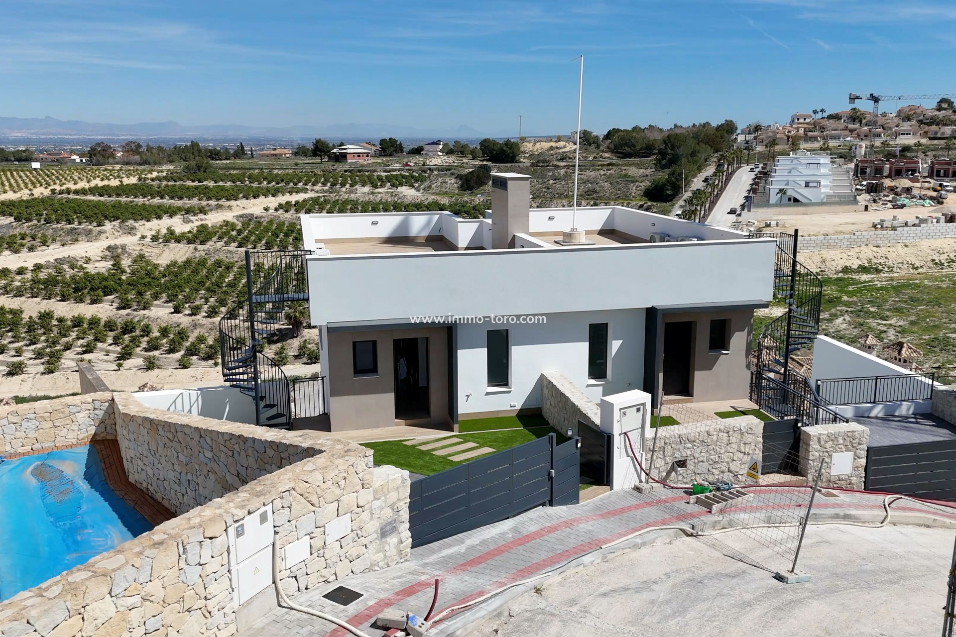 Nouvelle construction - Maison jumelée - Algorfa