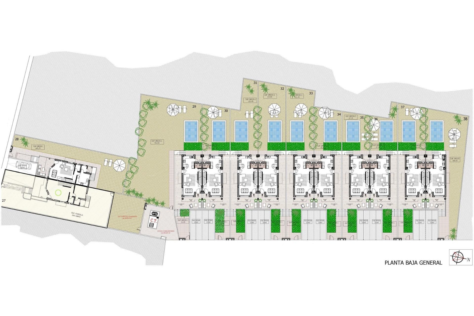 Nouvelle construction - Maison jumelée - Benferri - Benfis Park