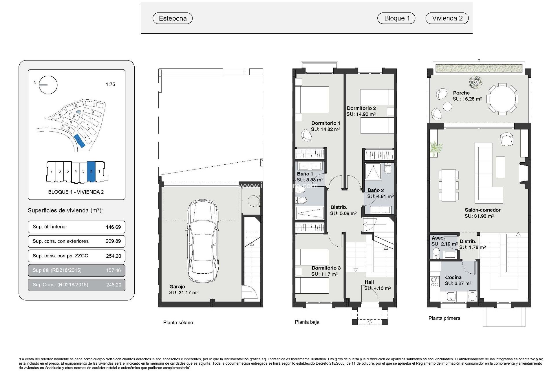 Nouvelle construction - Maison jumelée - Estepona - Azata Golf