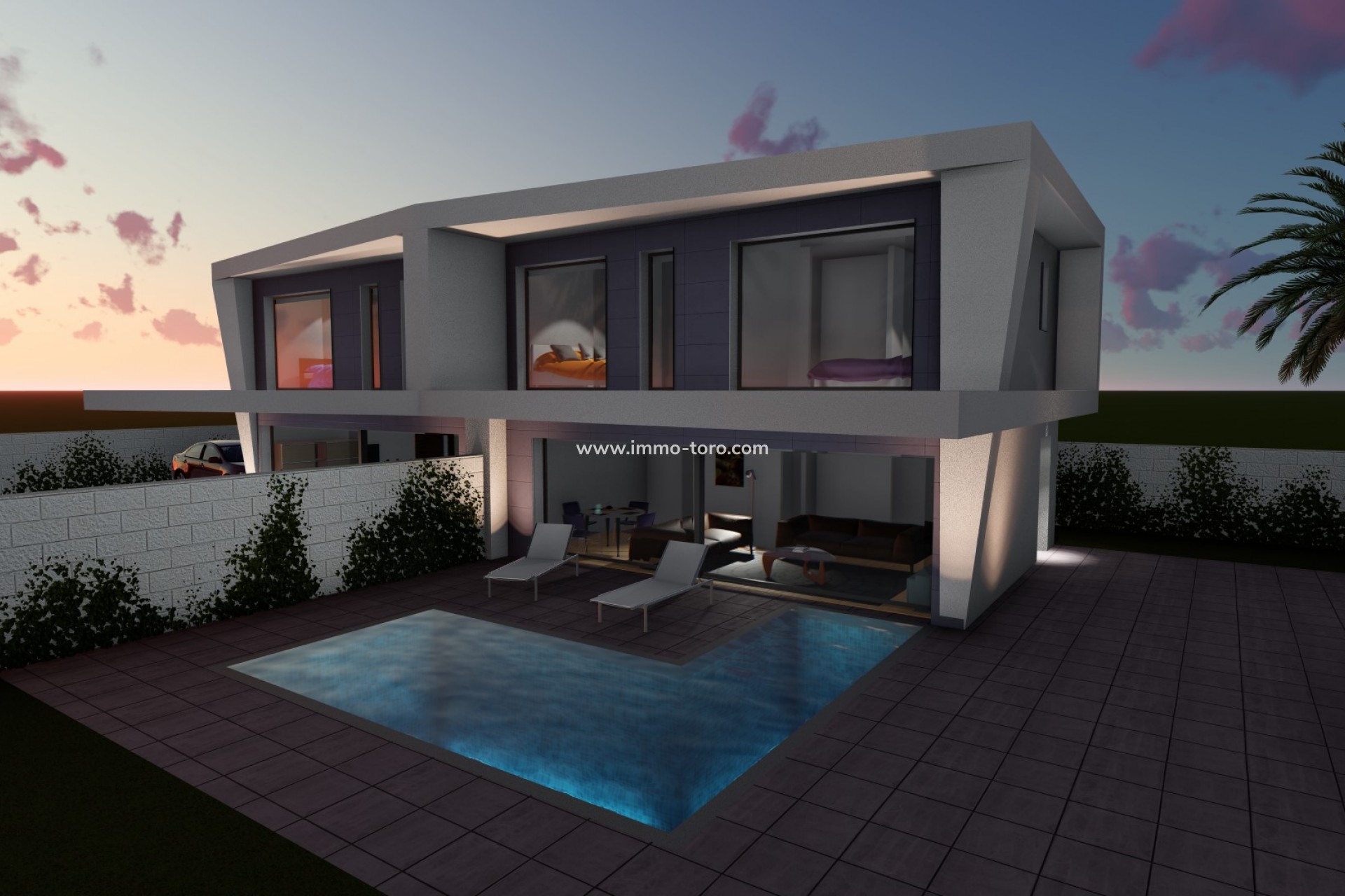 Nouvelle construction - Maison jumelée - Gran Alacant