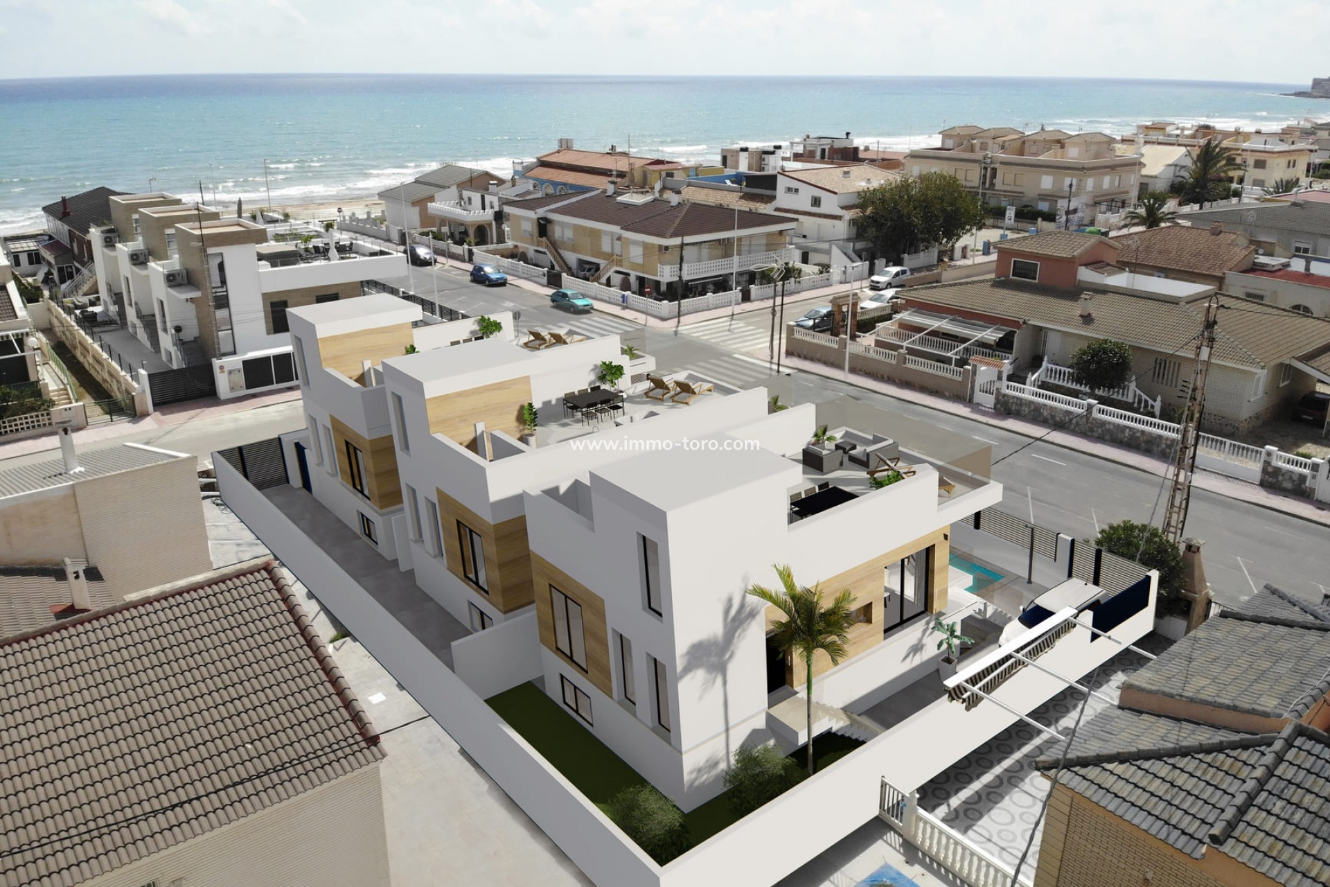 Nouvelle construction - Maison jumelée - La Mata