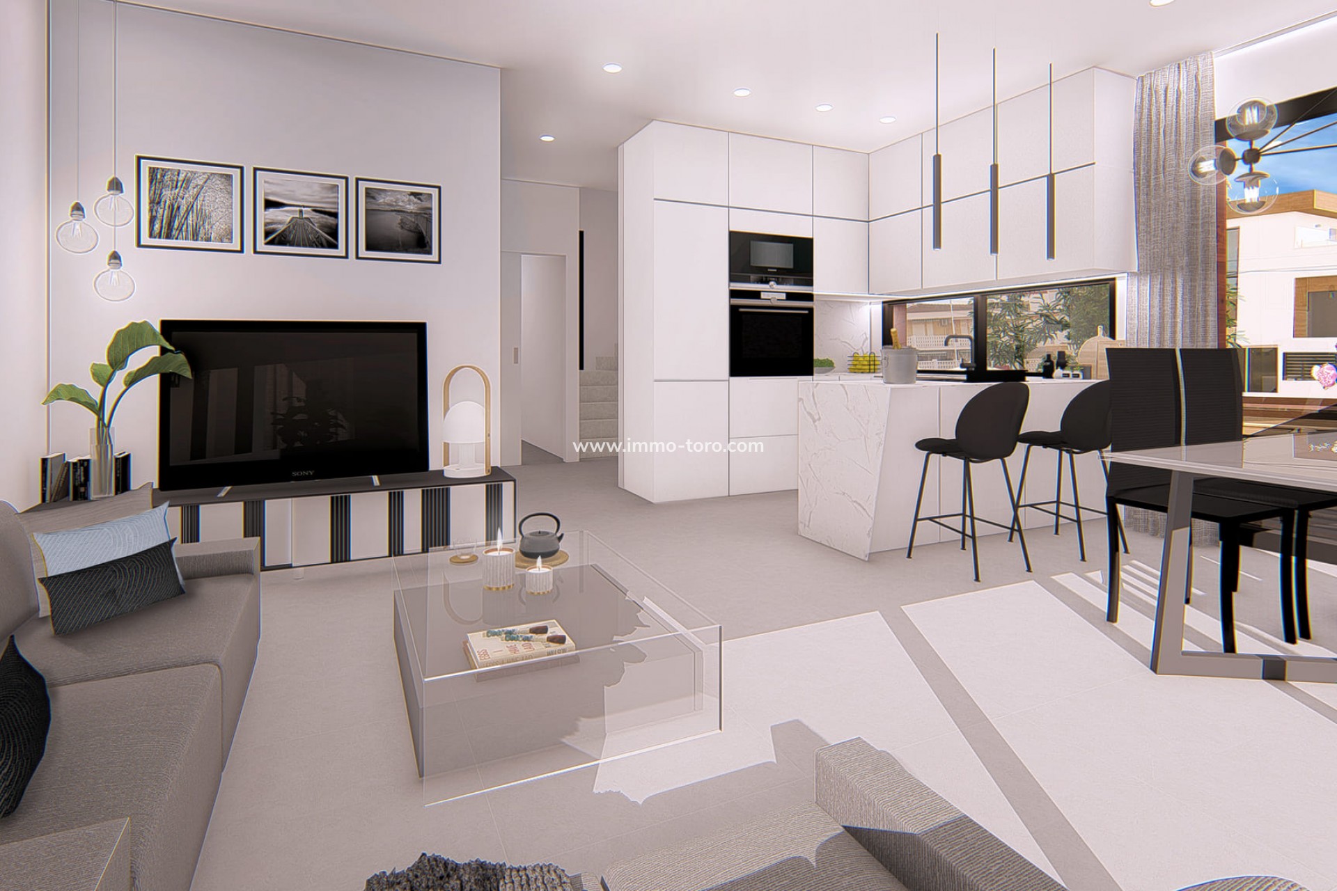 Nouvelle construction - Maison jumelée - La Mata