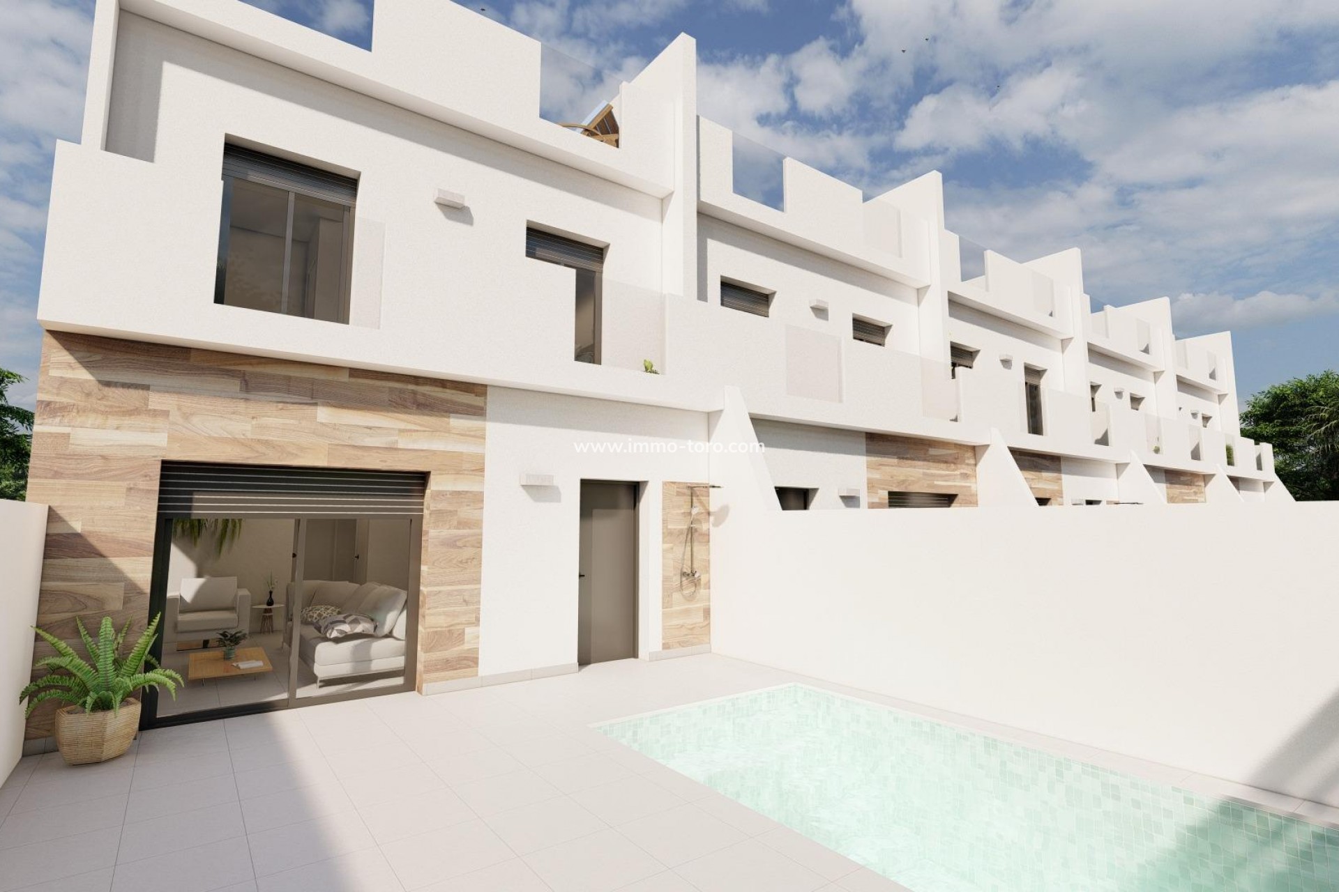 Nouvelle construction - Maison jumelée - Los Alcázares - Euro Roda