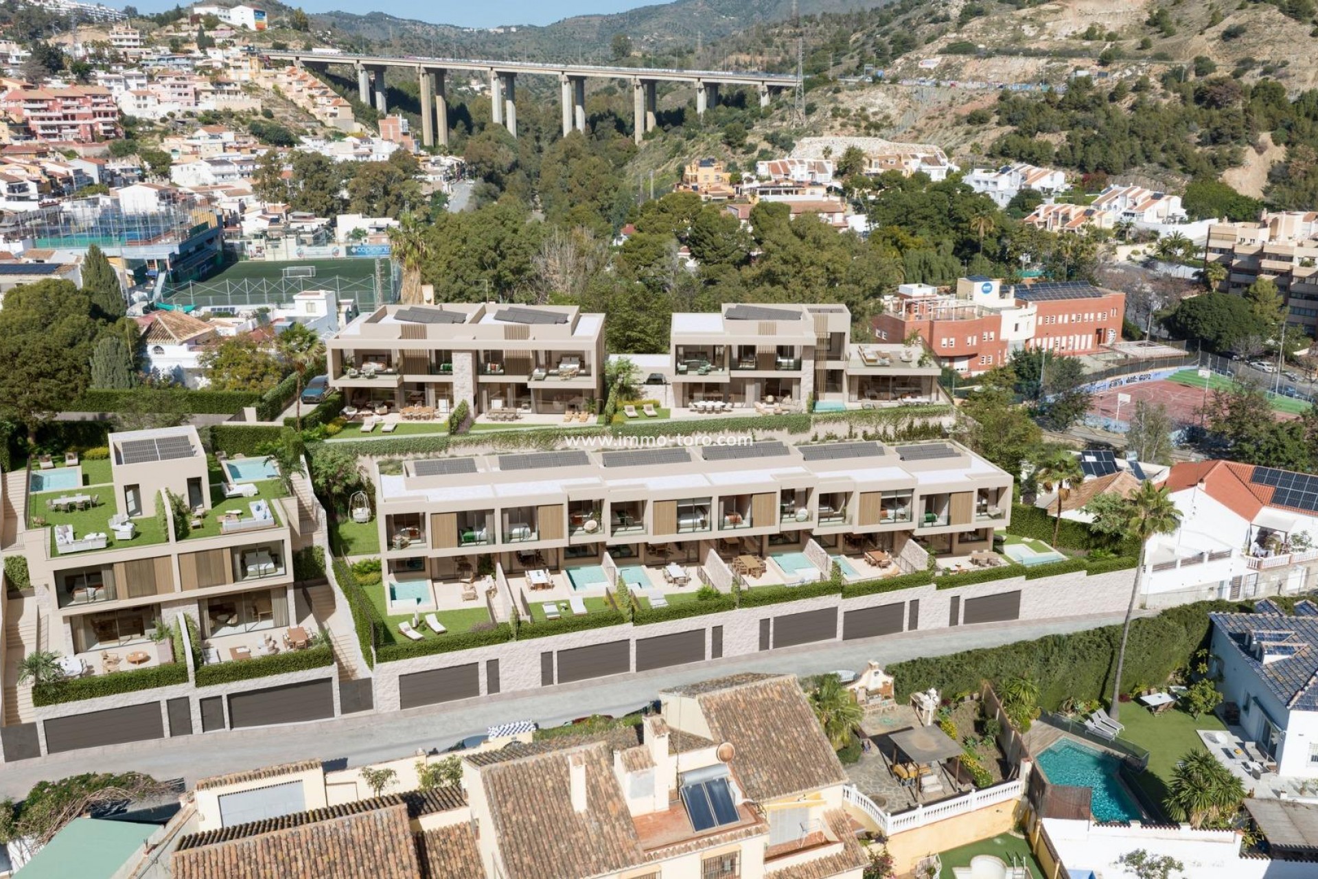 Nouvelle construction - Maison jumelée - Malaga - Pedregalejo