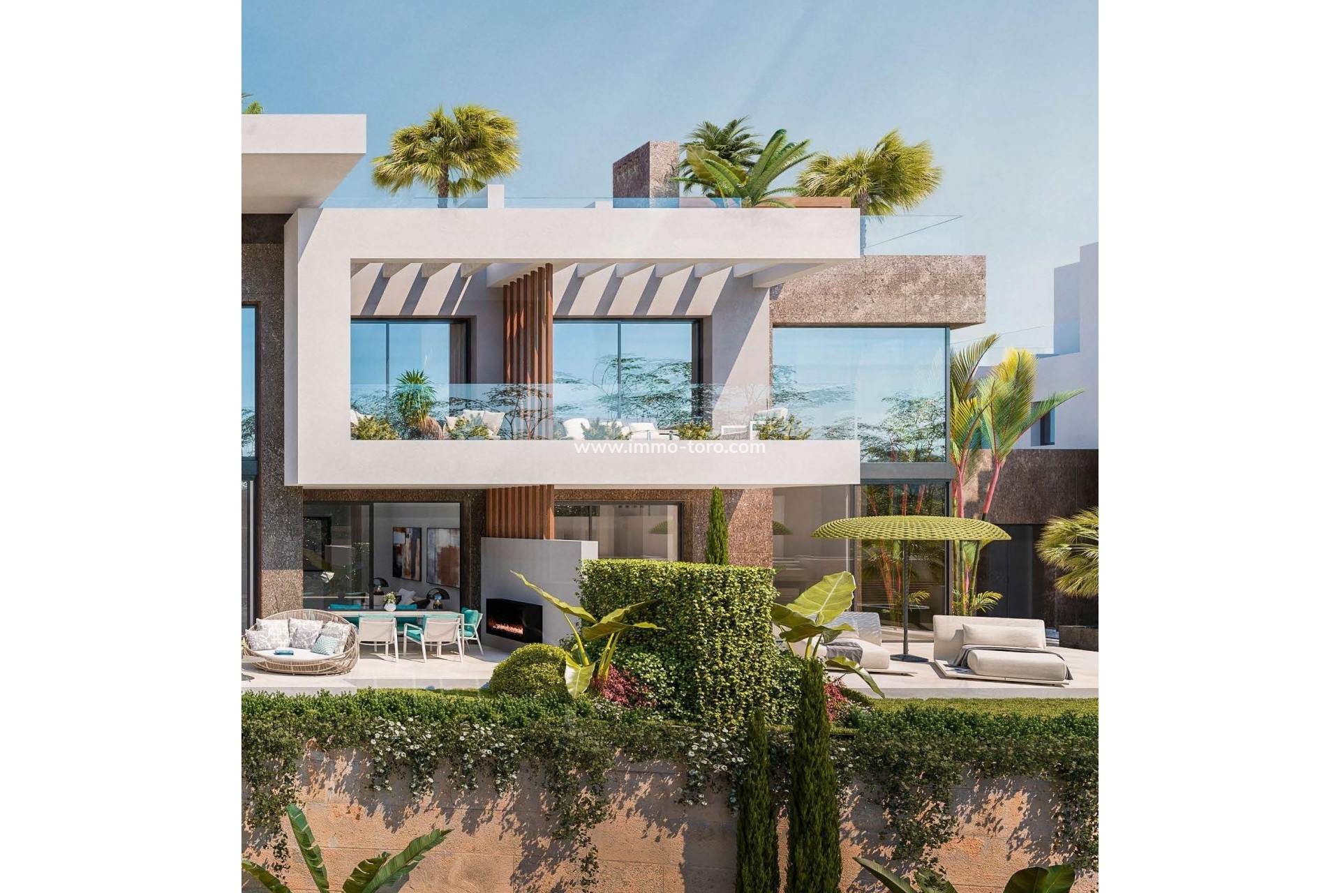 Nouvelle construction - Maison jumelée - Marbella - Rio Real Golf