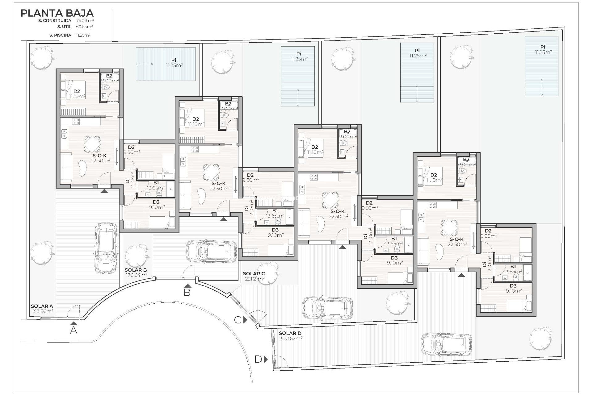 Nouvelle construction - Maison jumelée - Mazarrón - Country Club